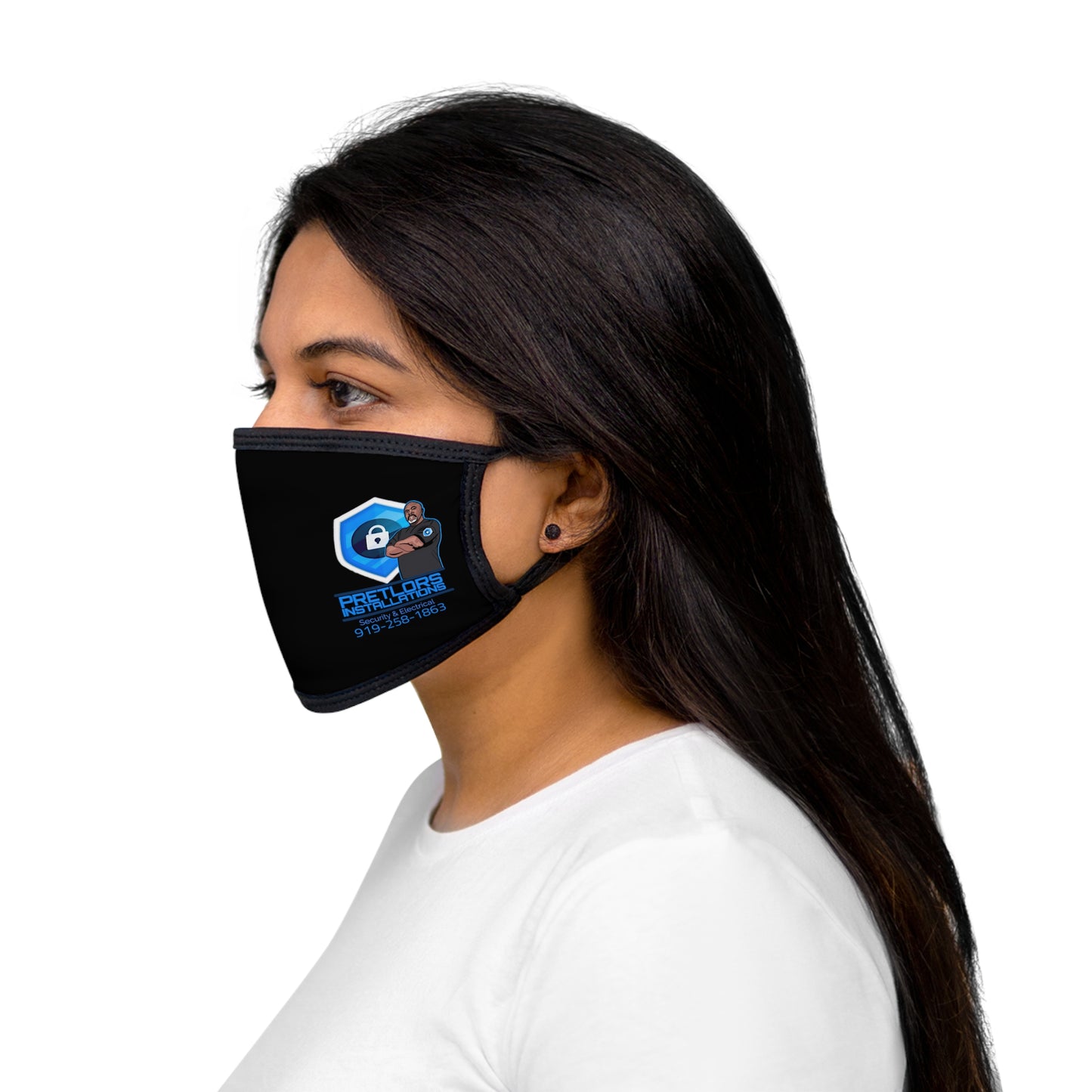 Pretlor Mixed-Fabric Face Mask