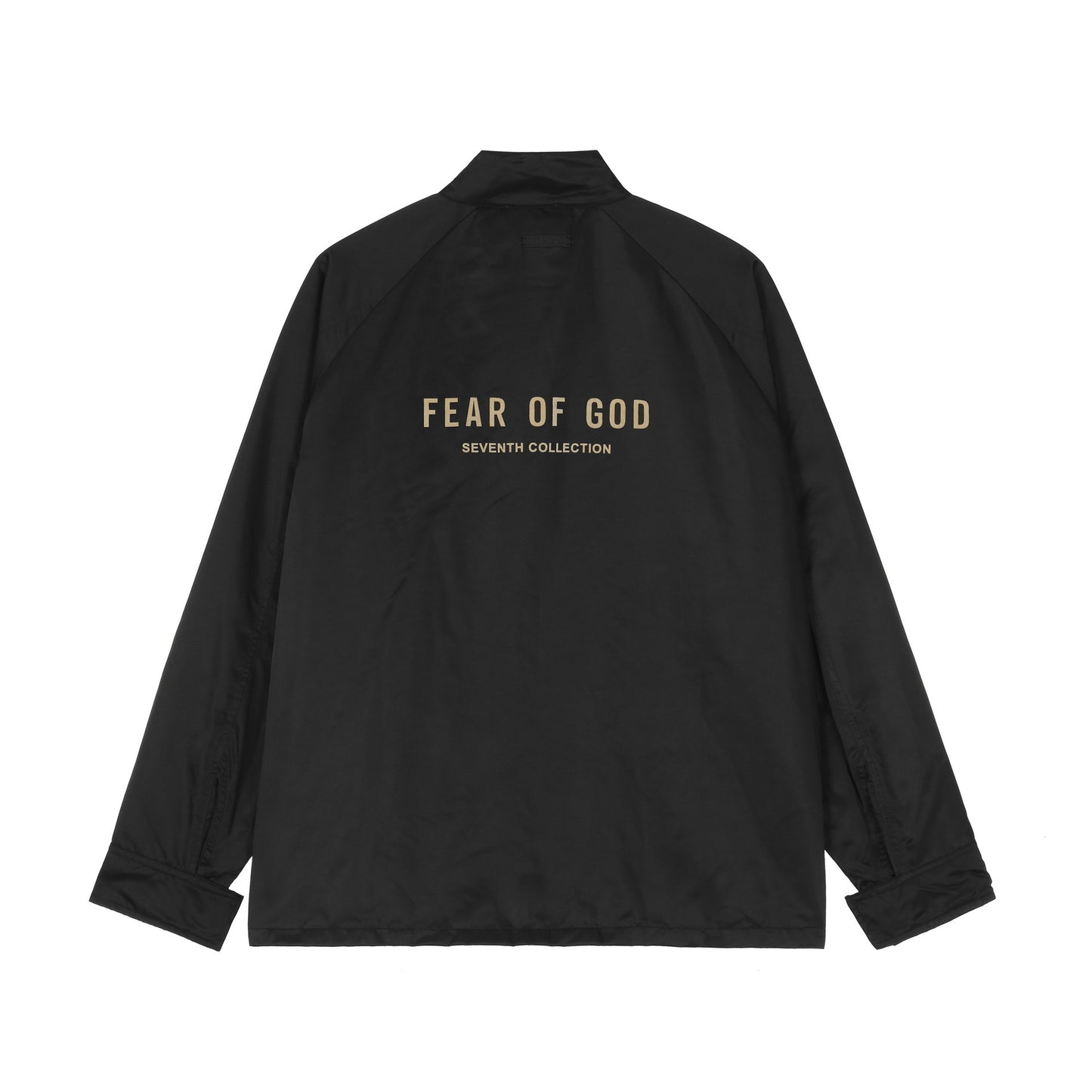 FEAR OF GOD FOG Main Line Season 7 High Street Flocking Print Men's and Women's Coach Nylon Jacket