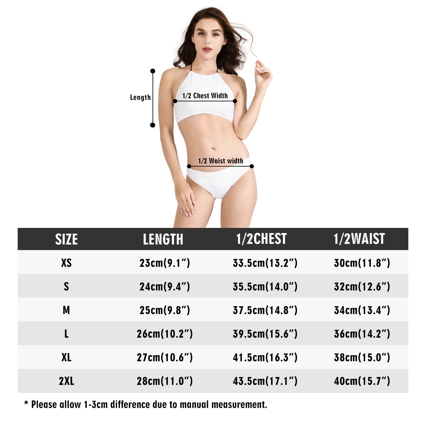 New Women's High Neck Bikinis Swimsuit