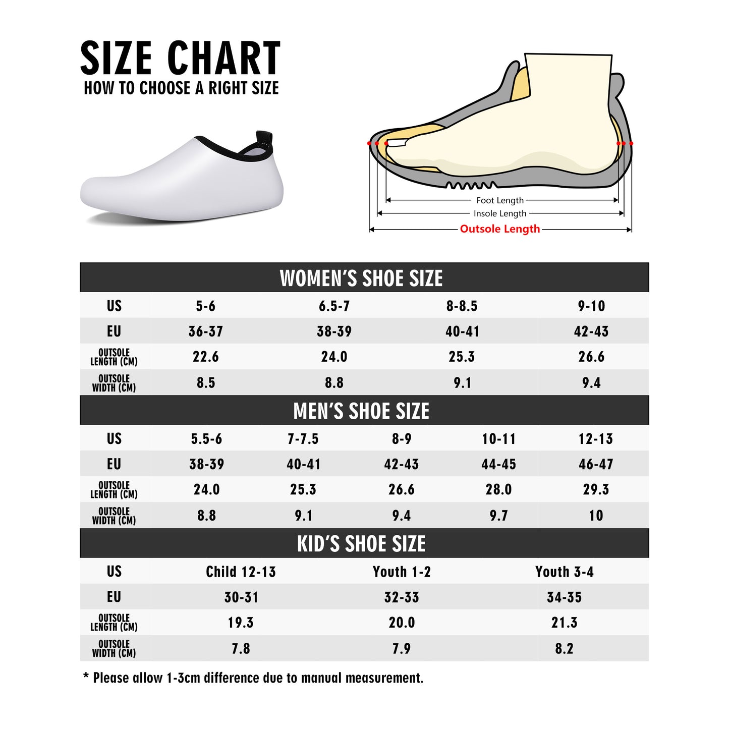 Men's Water Sports Skin Shoes