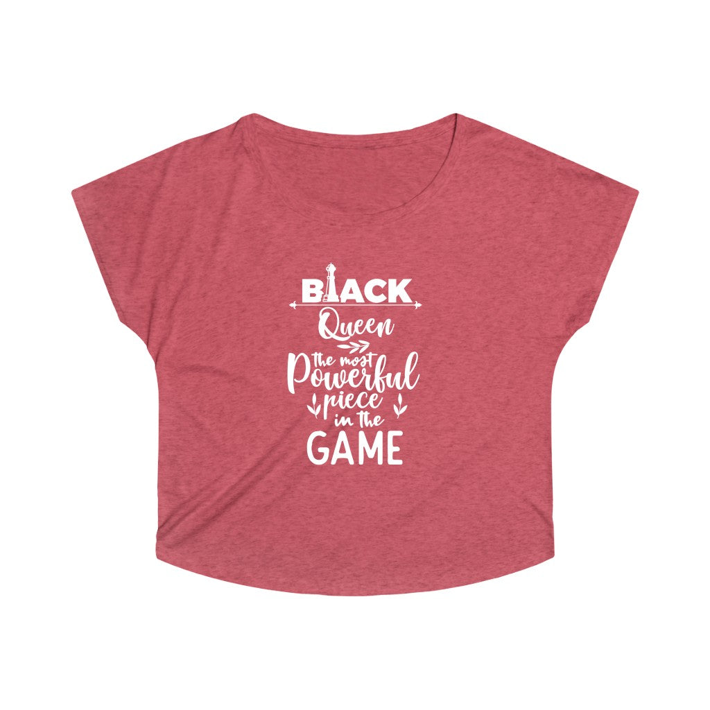 Black Queen Tri-Blend Dolman