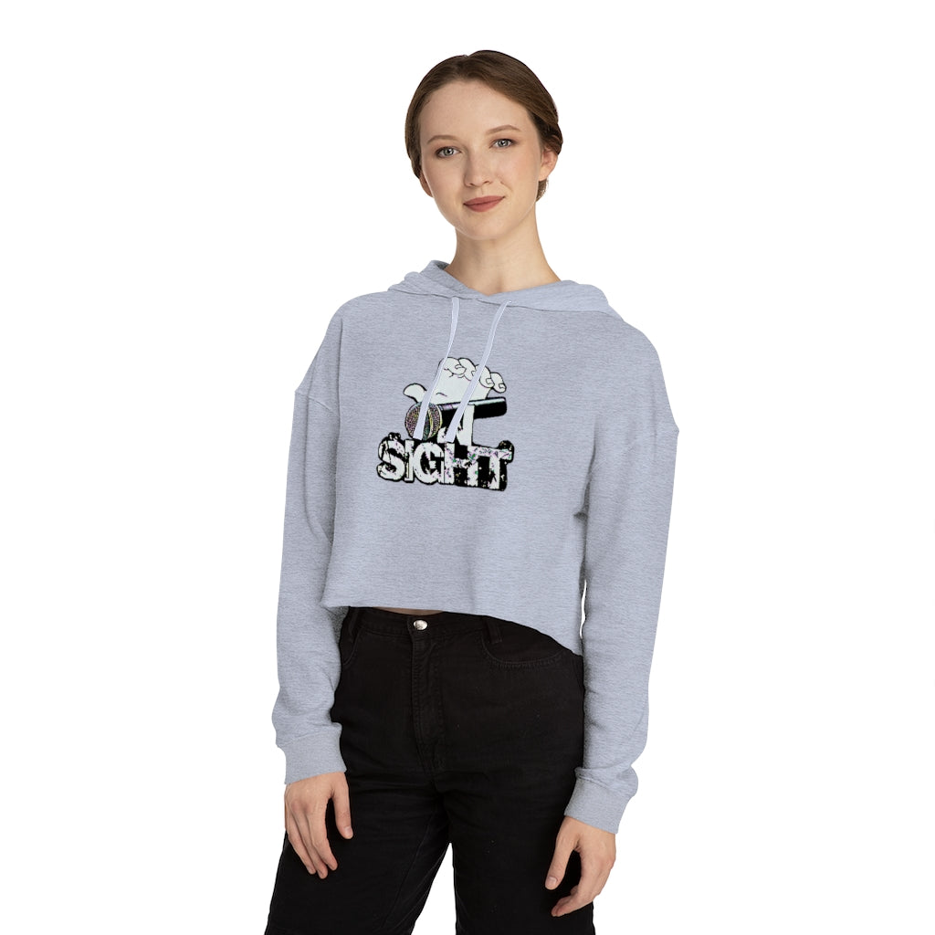 On Sight Women’s Cropped Hooded Sweatshirt