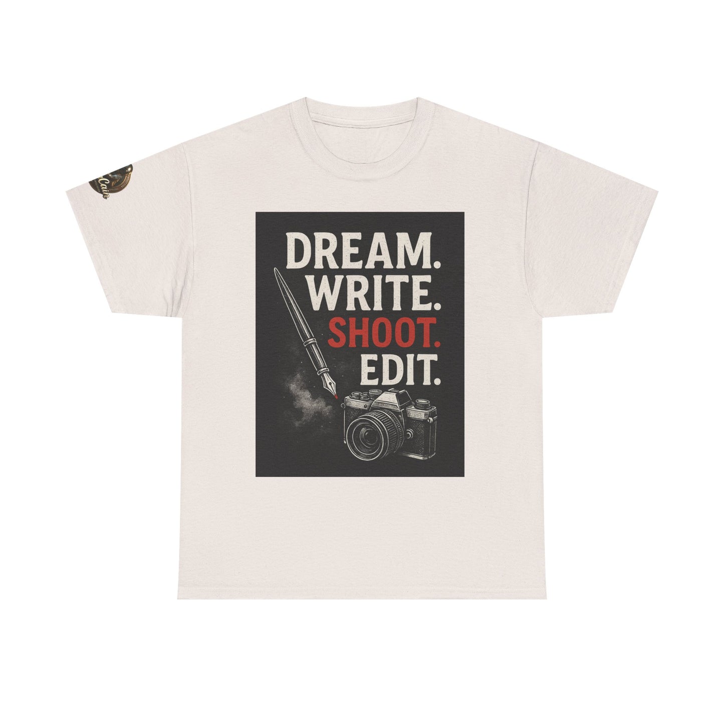 Copy of Creative Inspiration Unisex Heavy Cotton Tee - Dream. Write. Shoot. Edit.