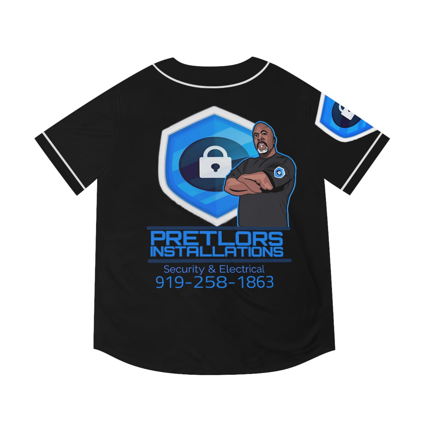 Pretlor Men's Baseball Jersey (AOP)