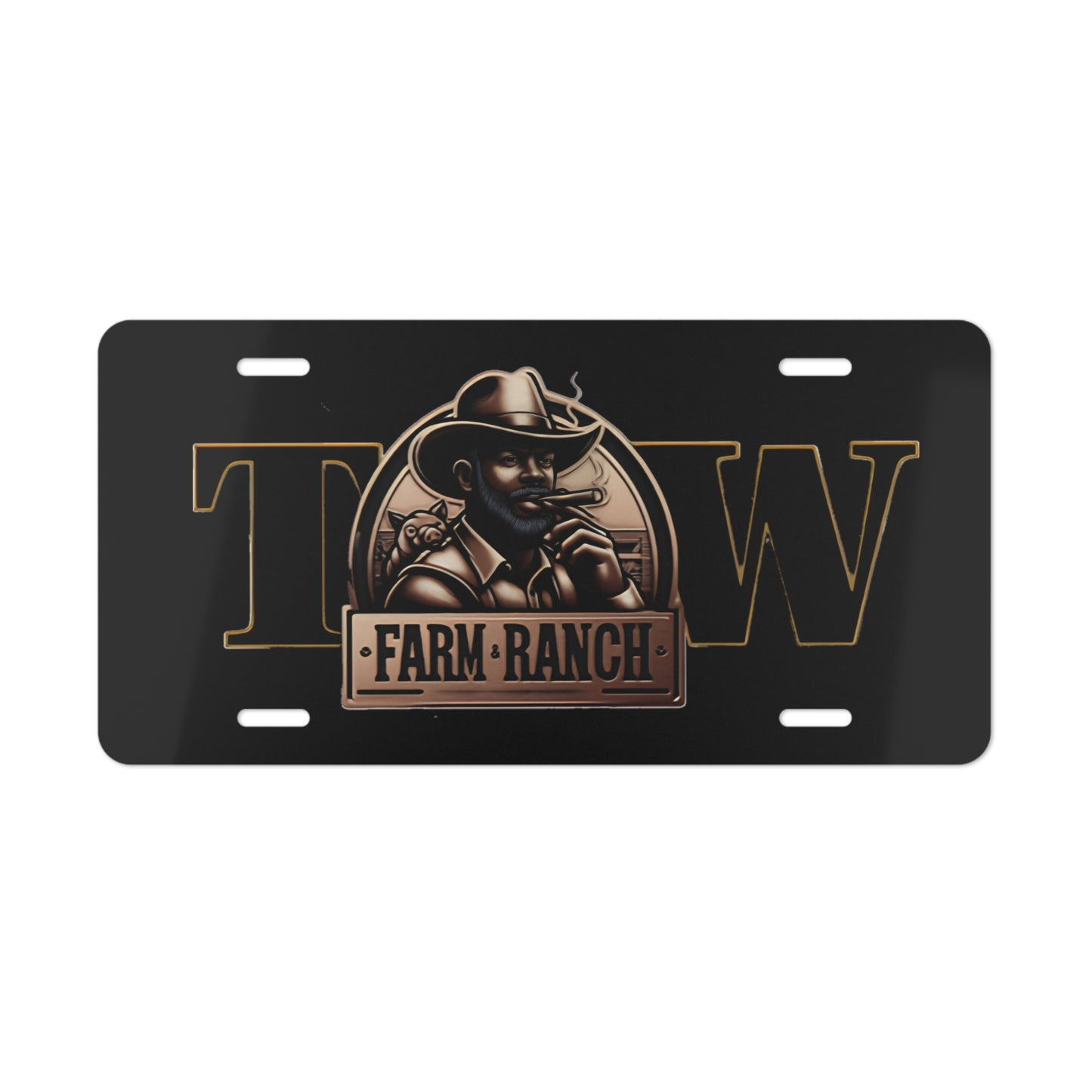 TW Farms Vanity Plate
