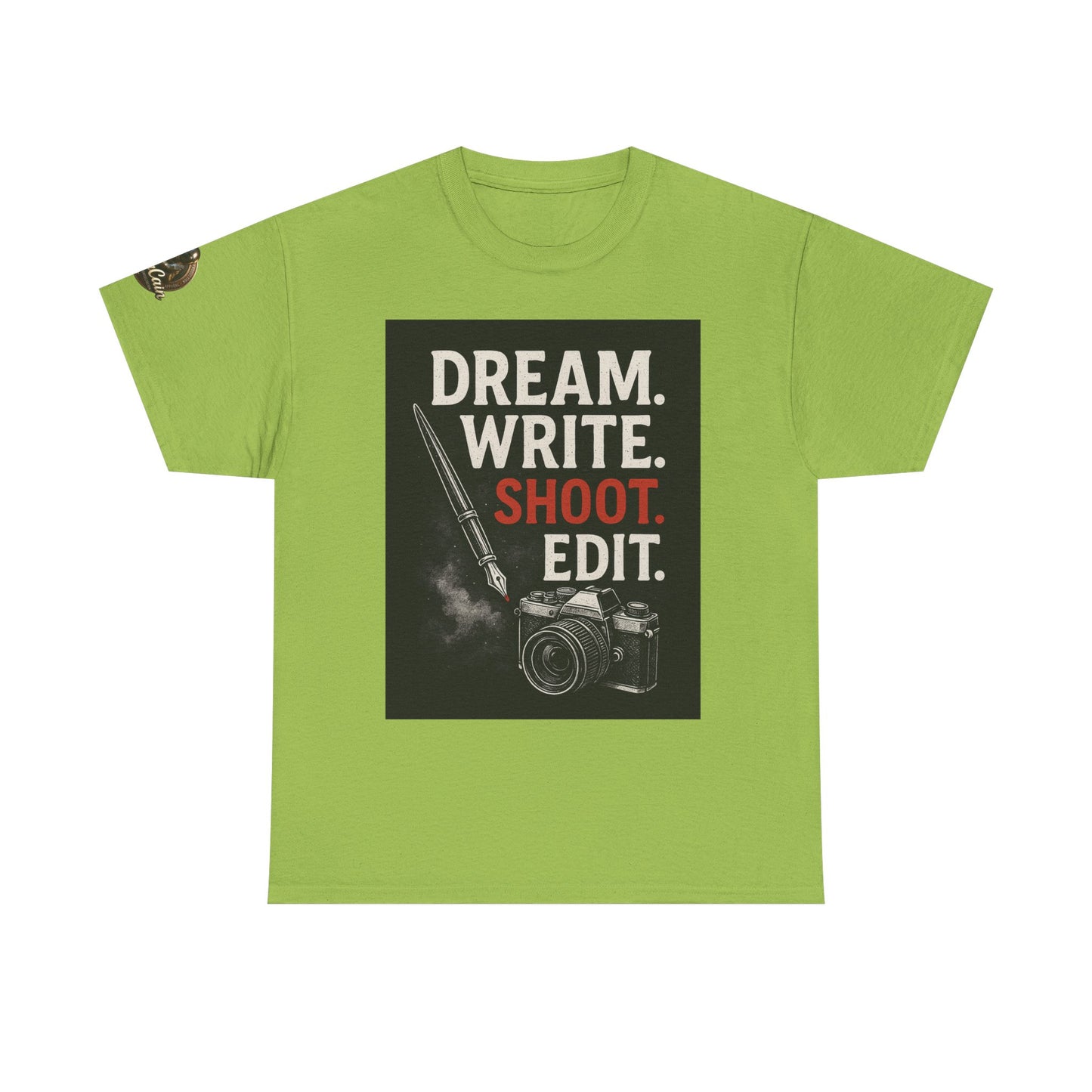 Copy of Creative Inspiration Unisex Heavy Cotton Tee - Dream. Write. Shoot. Edit.