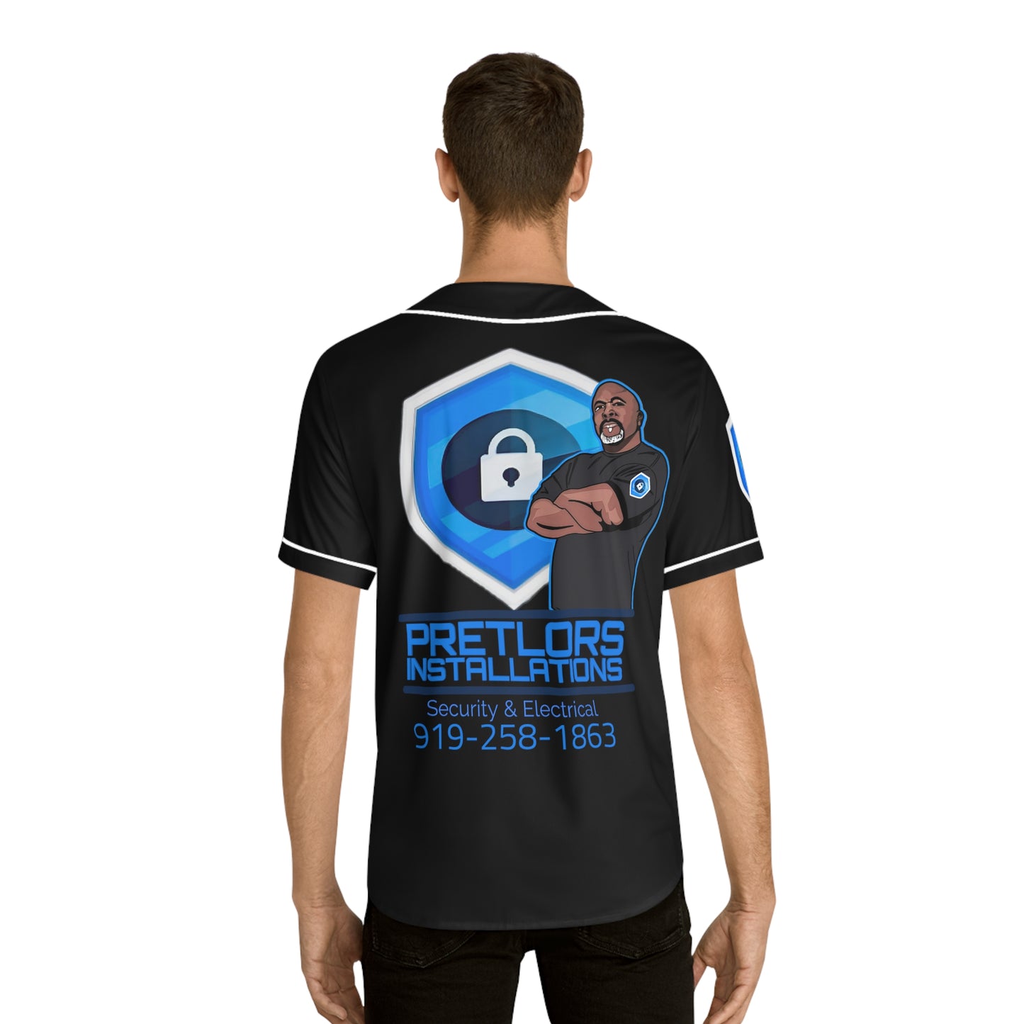 Pretlor Men's Baseball Jersey (AOP)