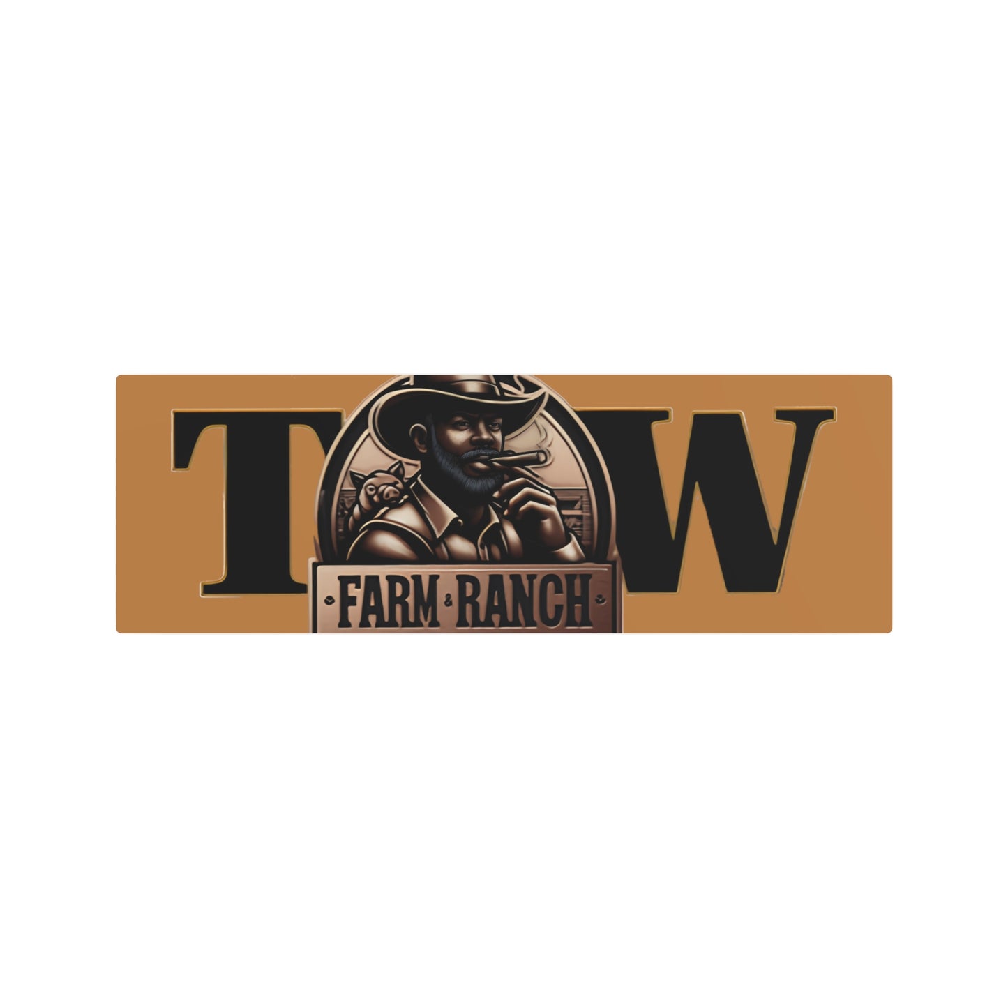 TW Farms Metal Sign