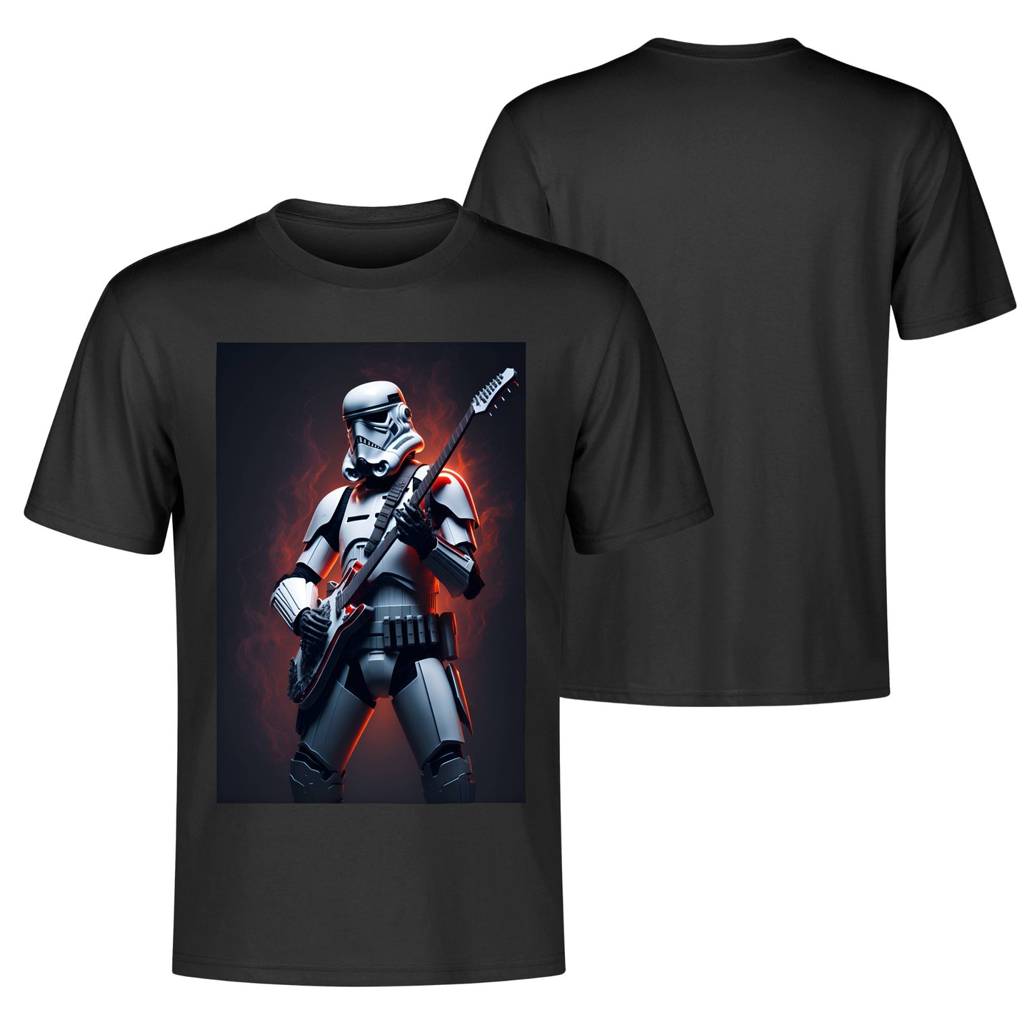 Men's Cotton Front Back Printing T Shirt