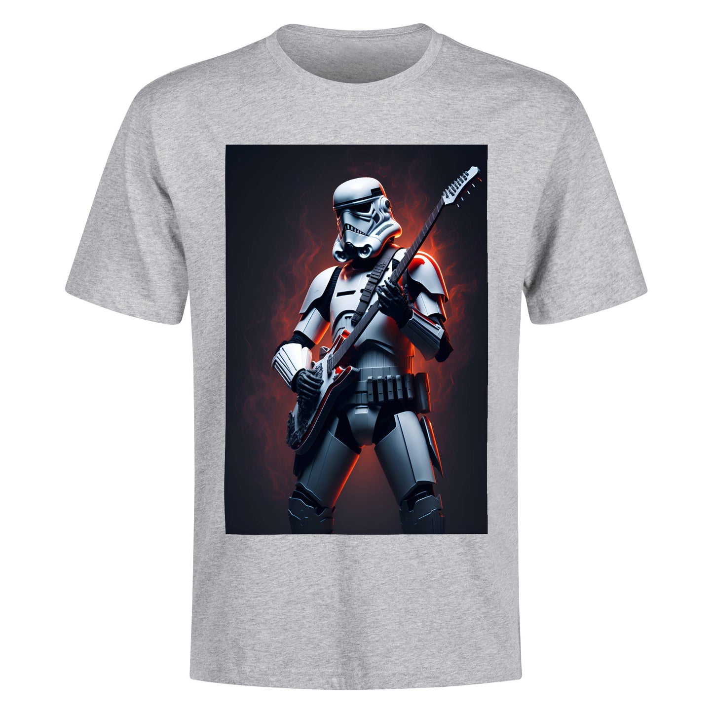 Men's Cotton Front Back Printing T Shirt