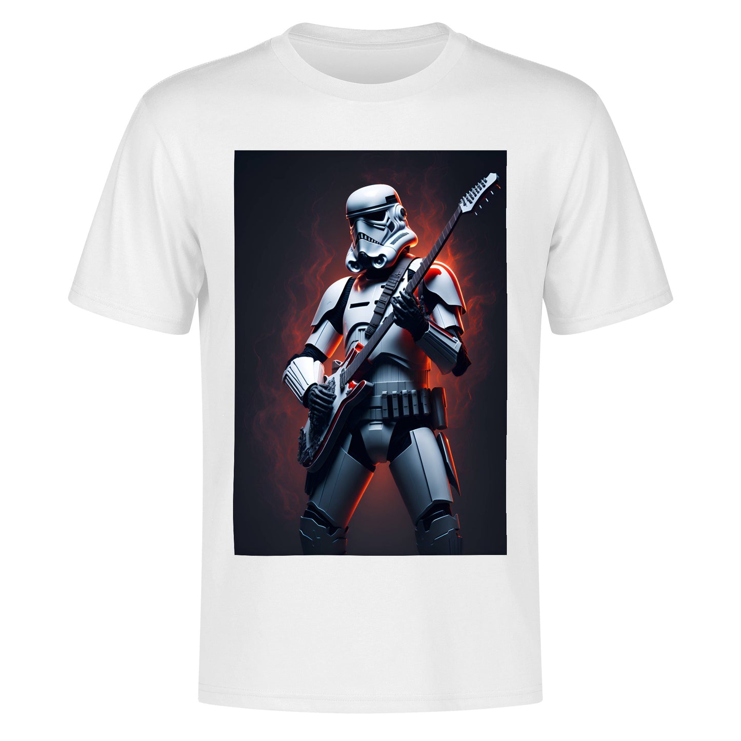 Men's Cotton Front Back Printing T Shirt