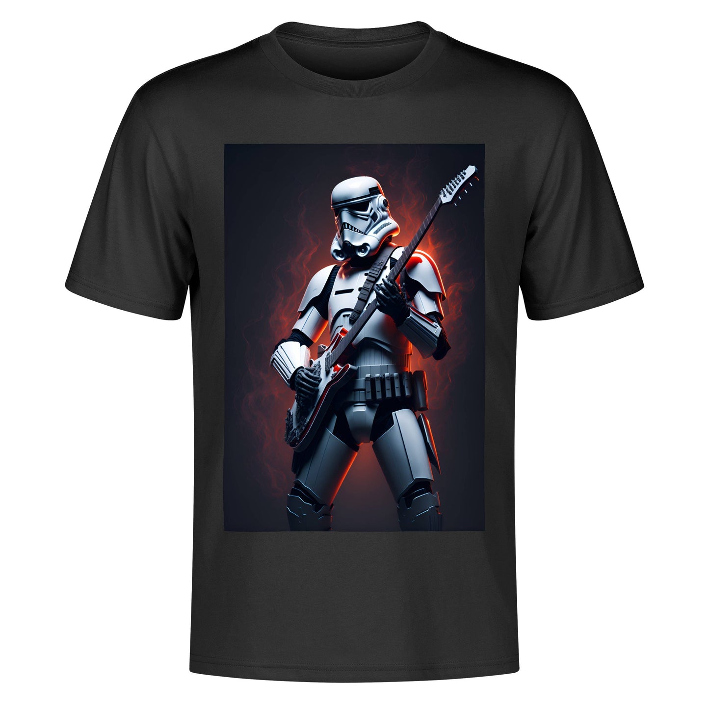 Men's Cotton Front Back Printing T Shirt