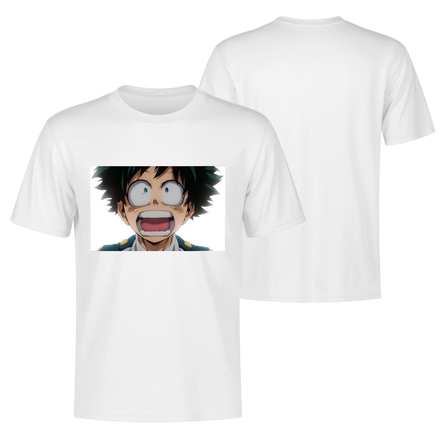 Men's Cotton Front Back Printing T Shirt