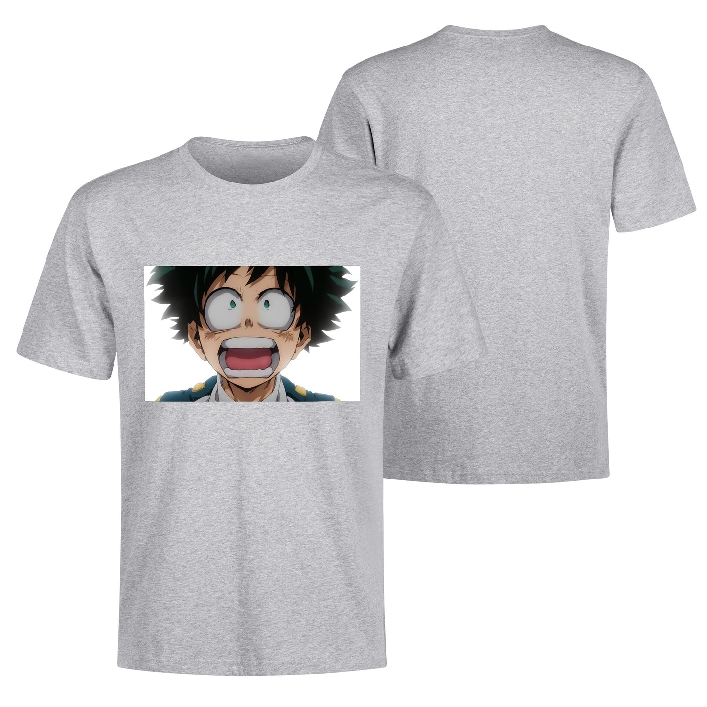Men's Cotton Front Back Printing T Shirt