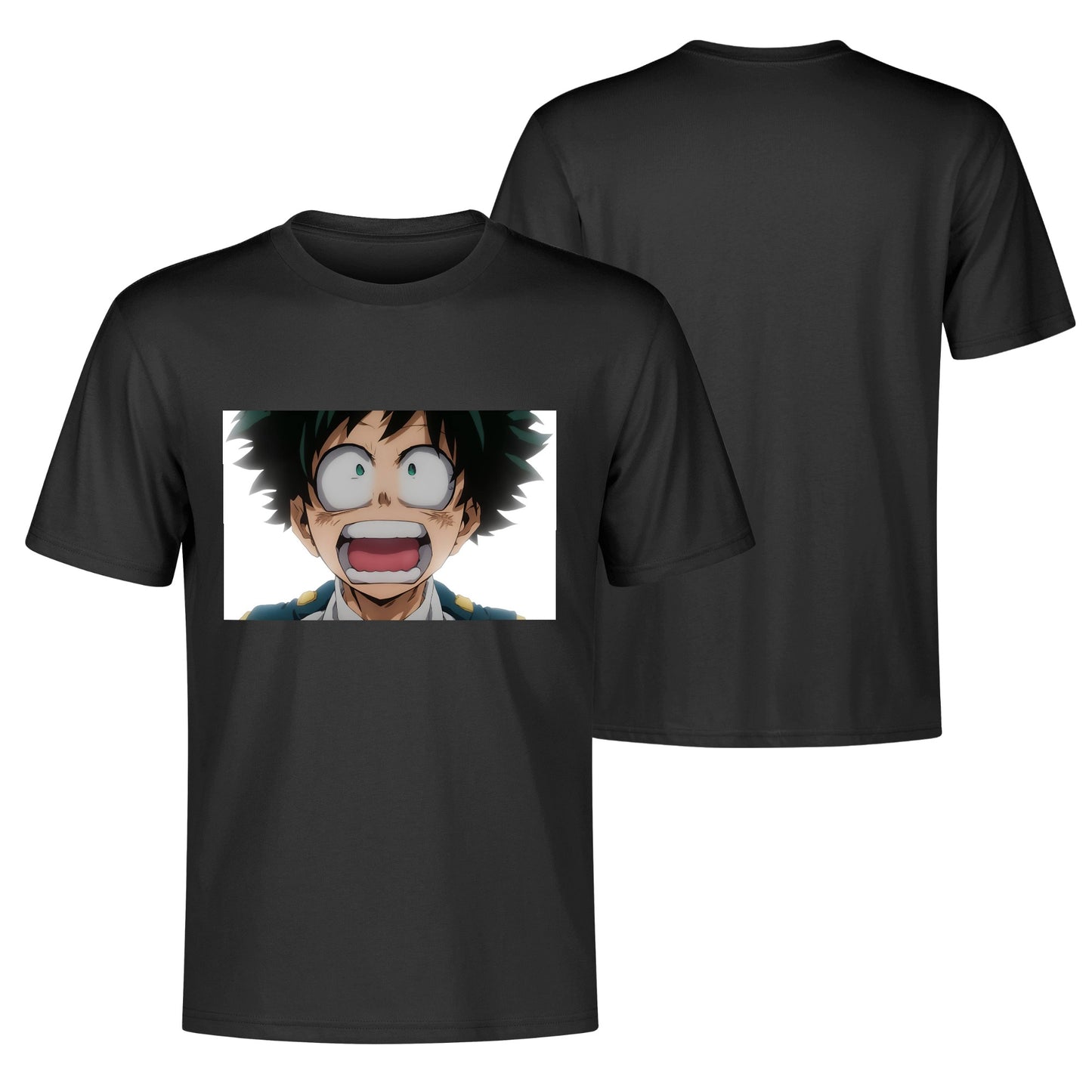 Men's Cotton Front Back Printing T Shirt