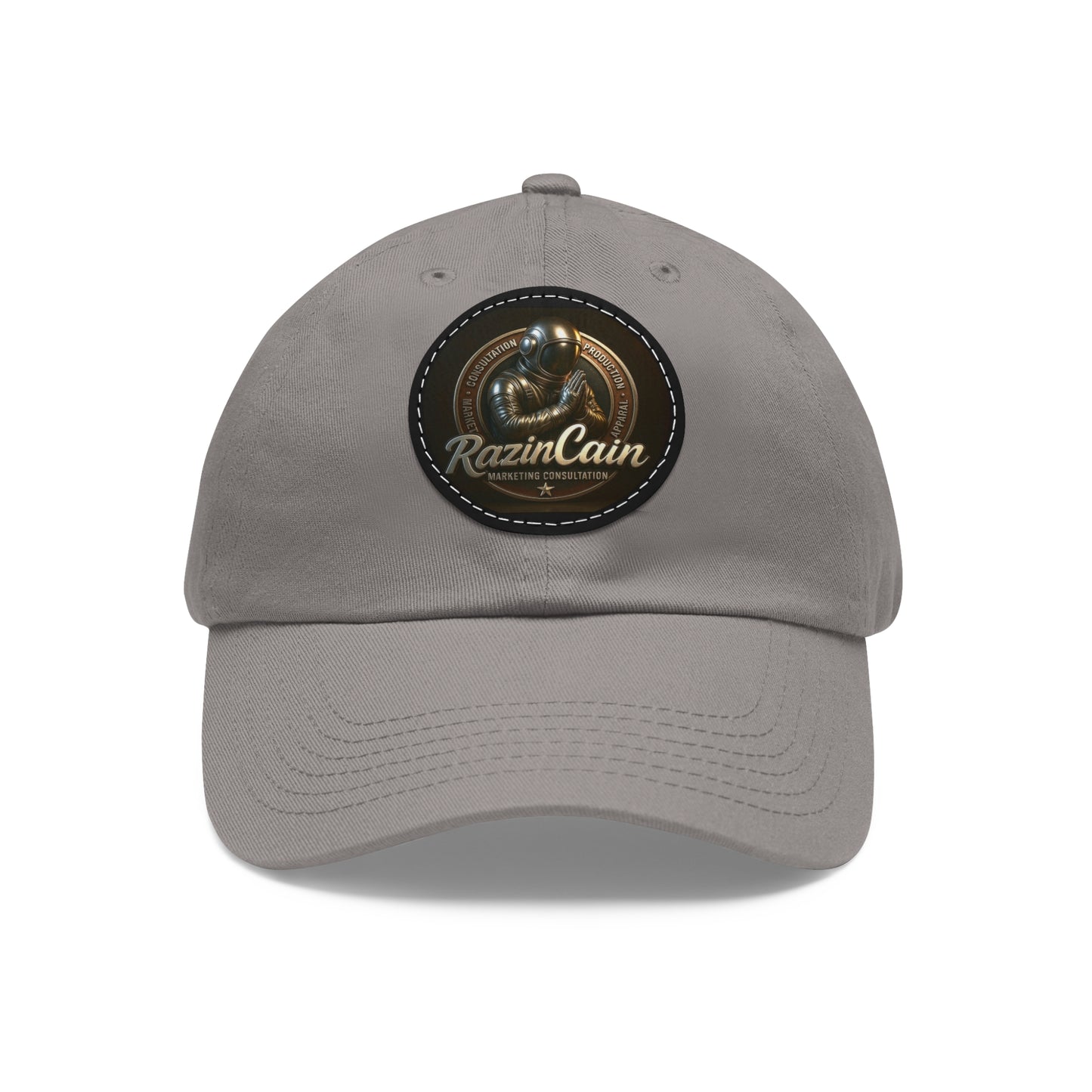 Stylish Dad Hat with Leather Patch | RazinCain | Casual Accessories for Everyday Wear
