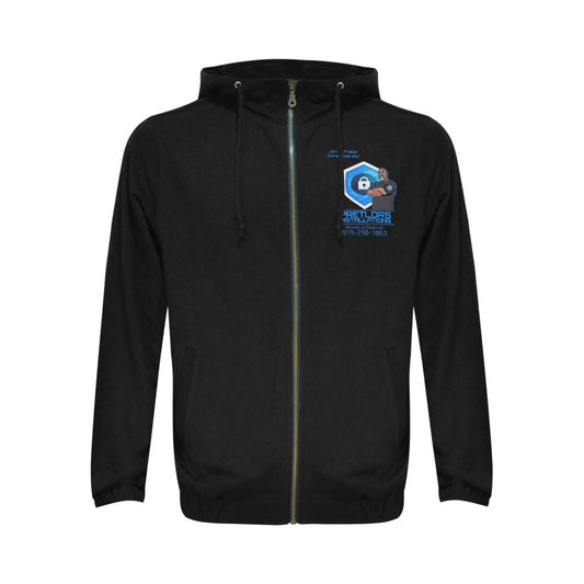 Pretlor All Over Print Full Zip Hoodie (Model H14)