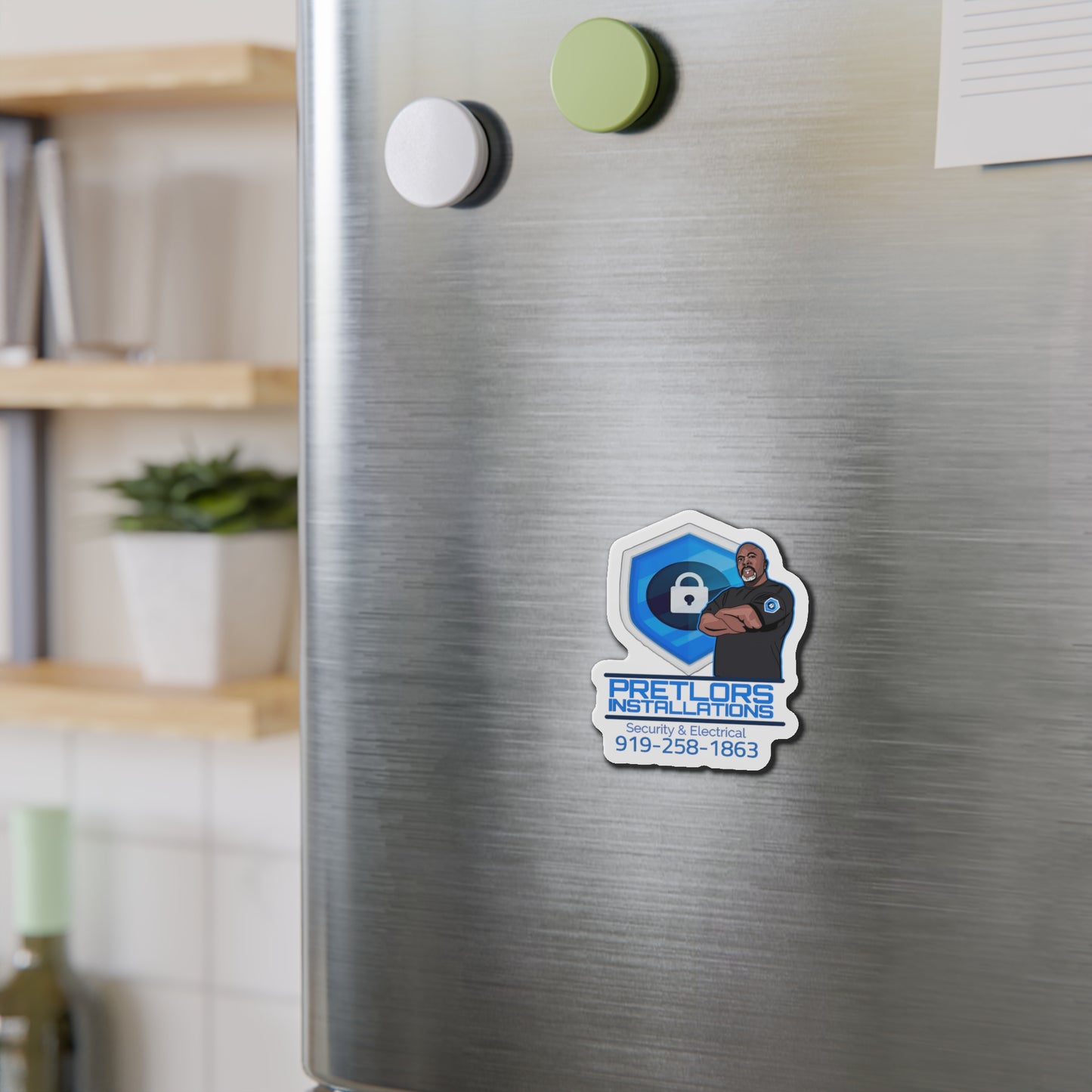 Pretlor Die-Cut Magnets