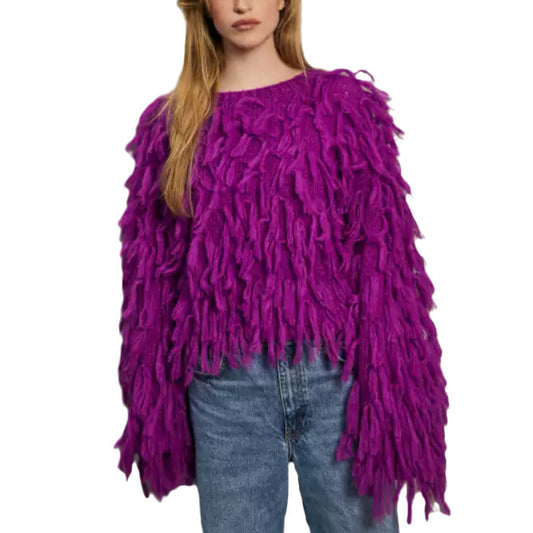 Loose For Women Sweater Pullover Casual High Street Fashion Ladies Sweater