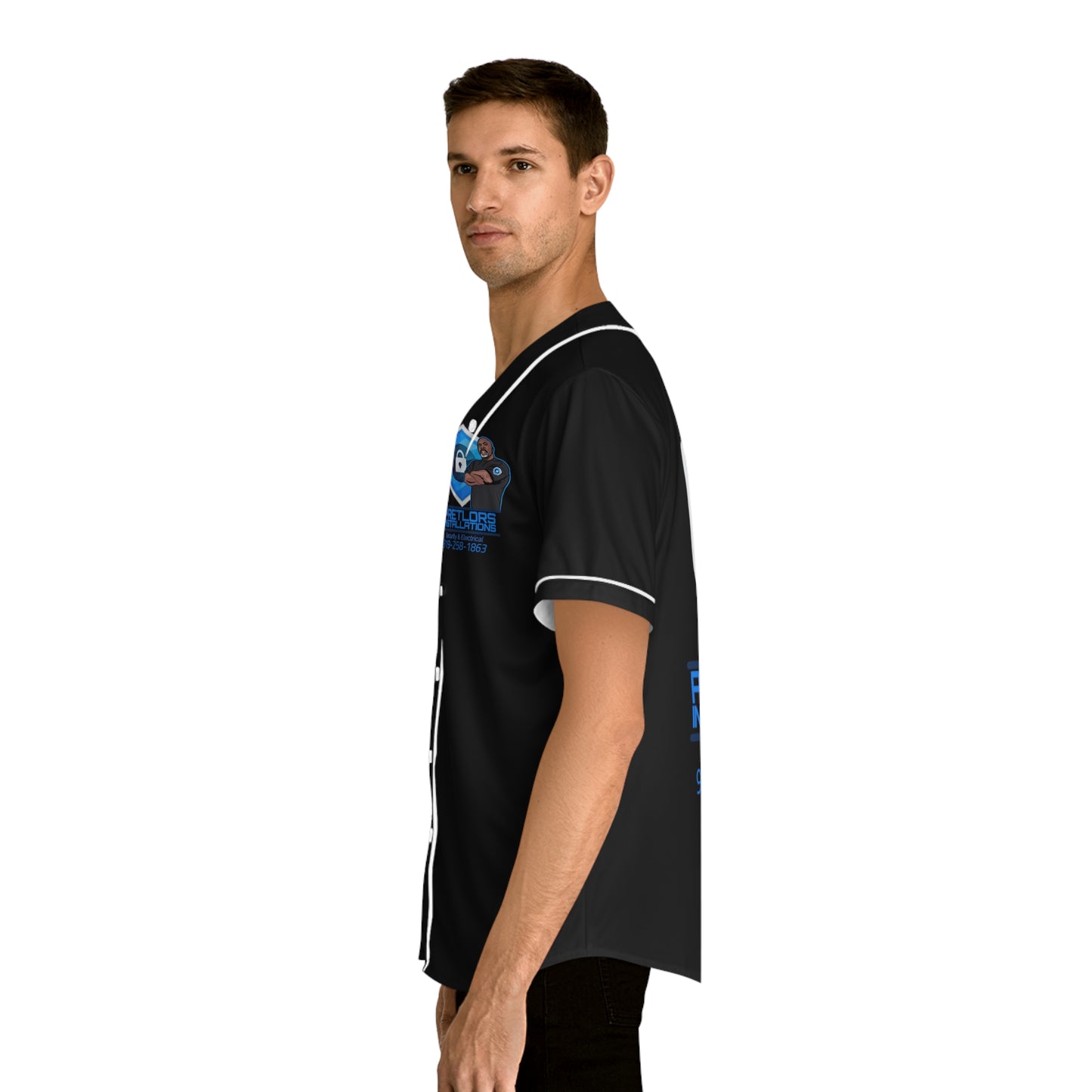 Pretlor Men's Baseball Jersey (AOP)