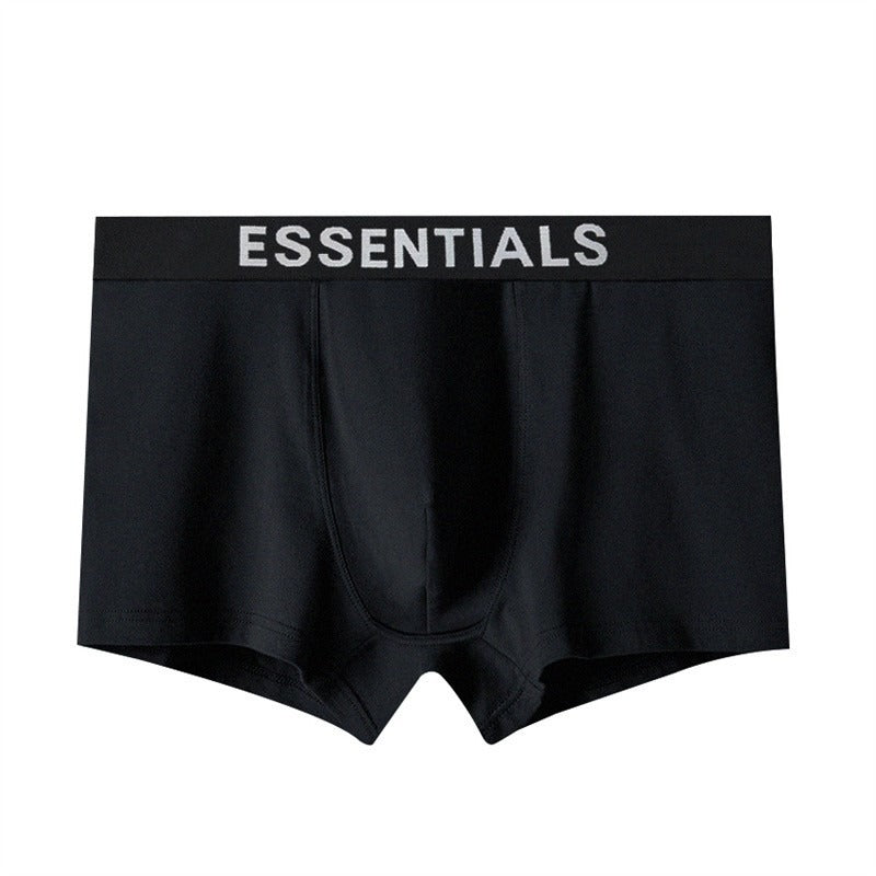 FOG Double Thread Essentials Breathable Sports Ice Feeling Flat Corner Short Pants Box Pack of Three