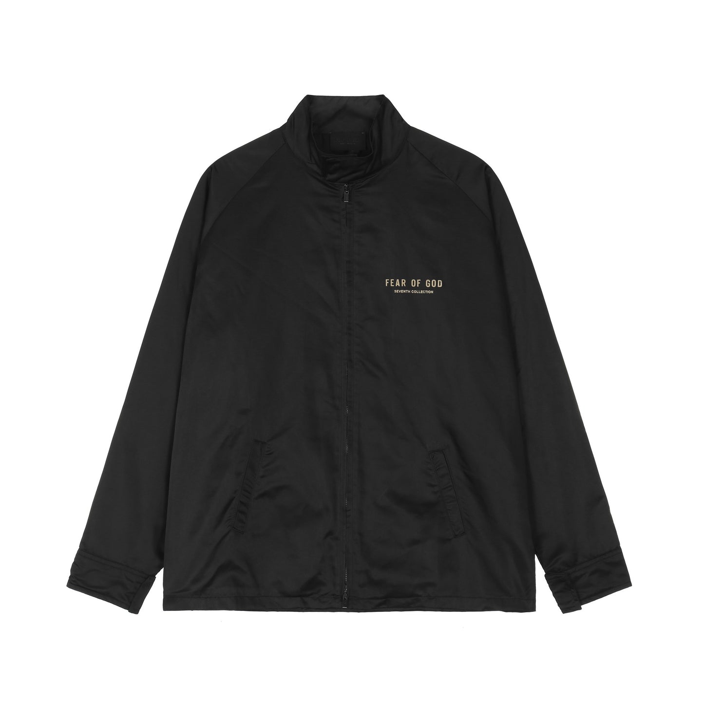 FEAR OF GOD FOG Main Line Season 7 High Street Flocking Print Men's and Women's Coach Nylon Jacket