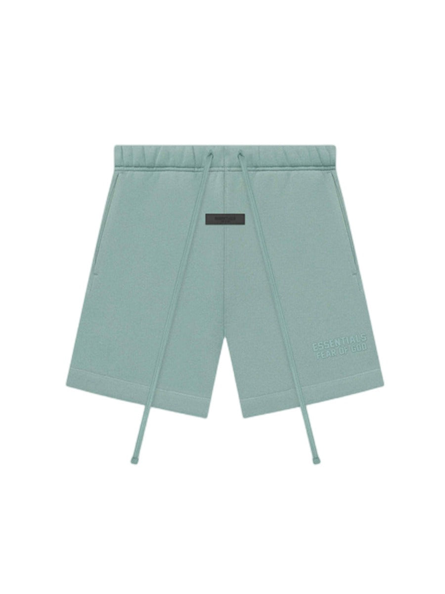 FOG FEAR OF GOD DOUBLE LINE ESSENTIALS SS23 Silicone Letter Printed High Street Loose Shorts for Men