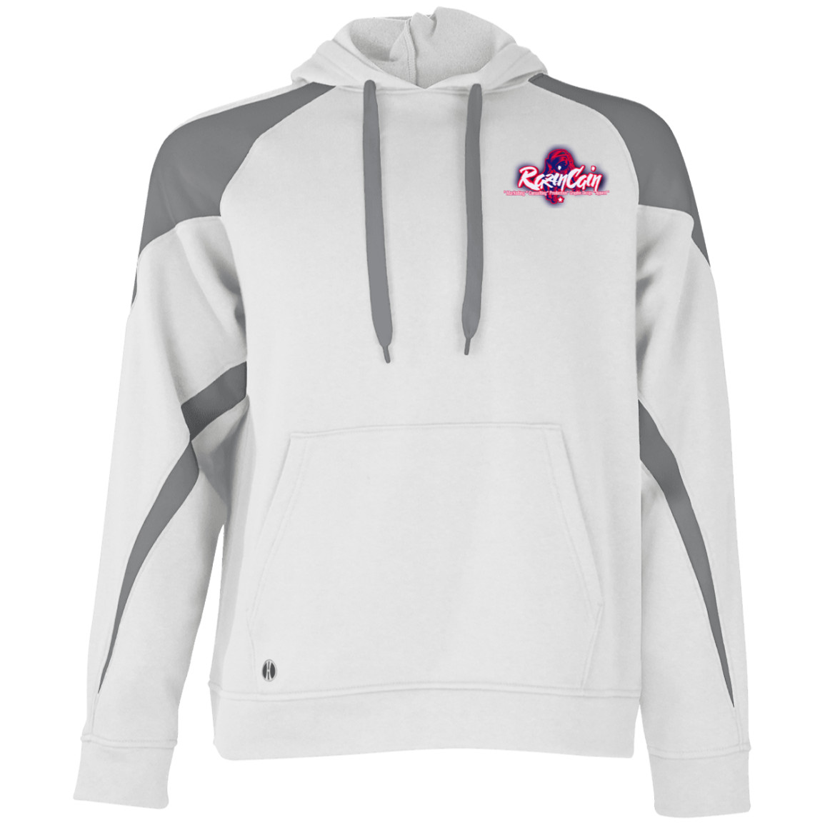 229546 Athletic Colorblock Fleece Hoodie