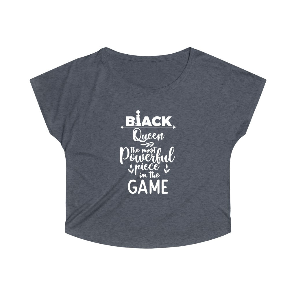 Black Queen Tri-Blend Dolman