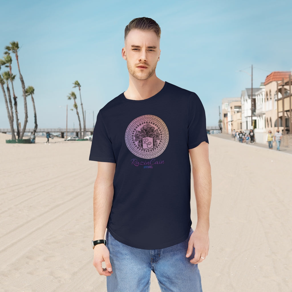 Men's Jersey Curved Hem Tee