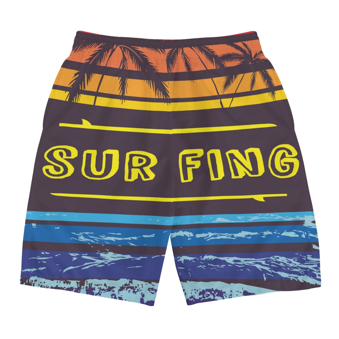 Men's All Over Print Board Shorts