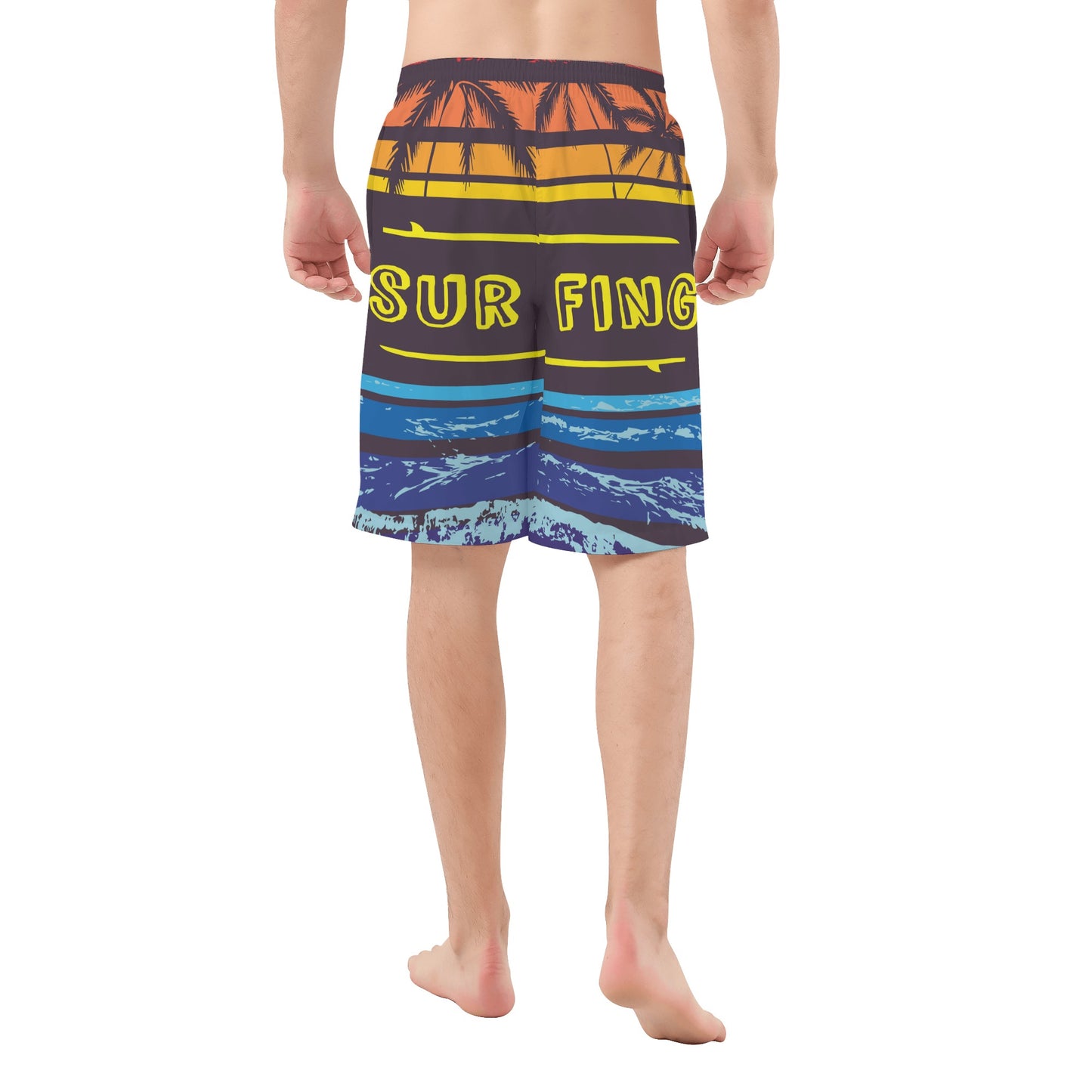 Men's All Over Print Board Shorts