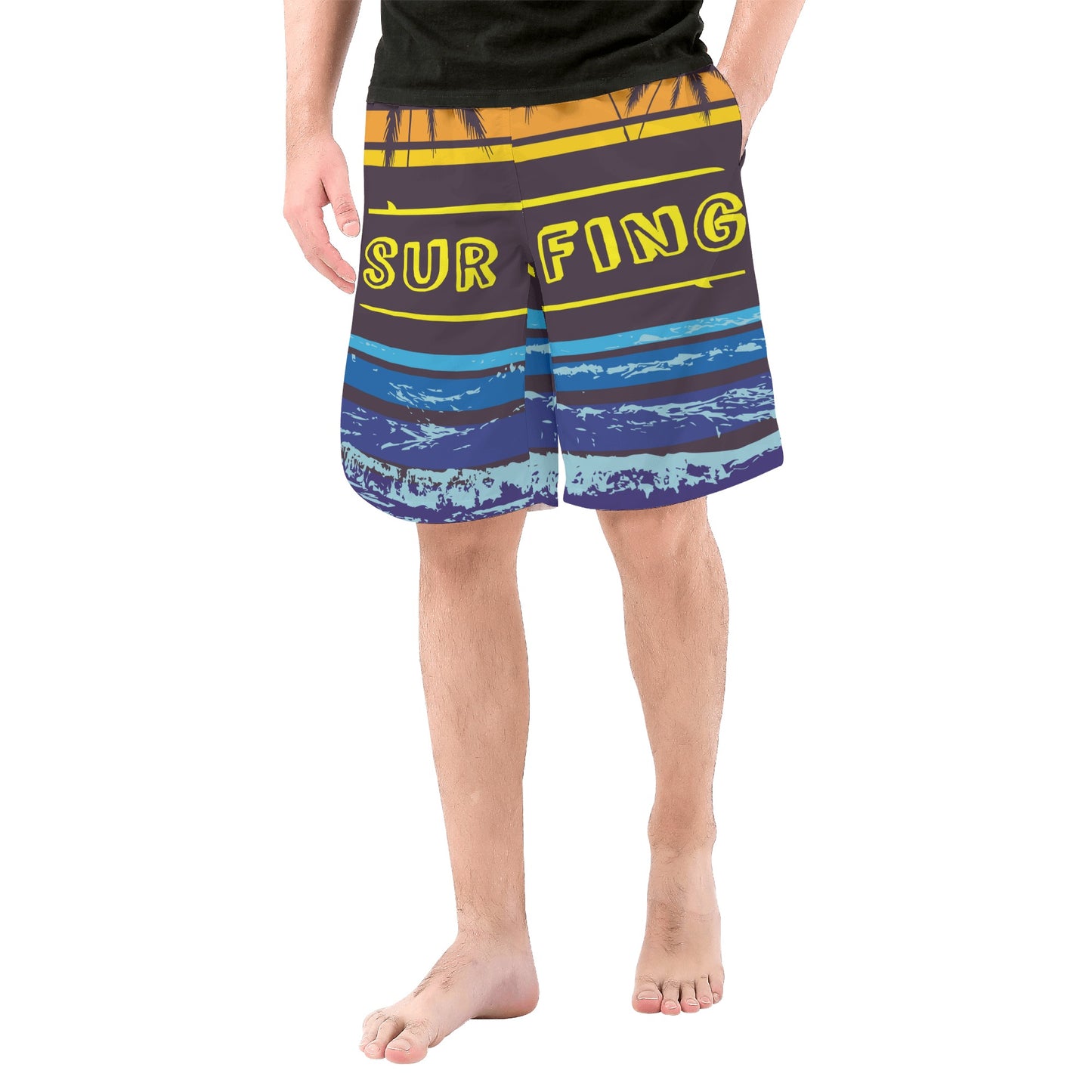 Men's All Over Print Board Shorts