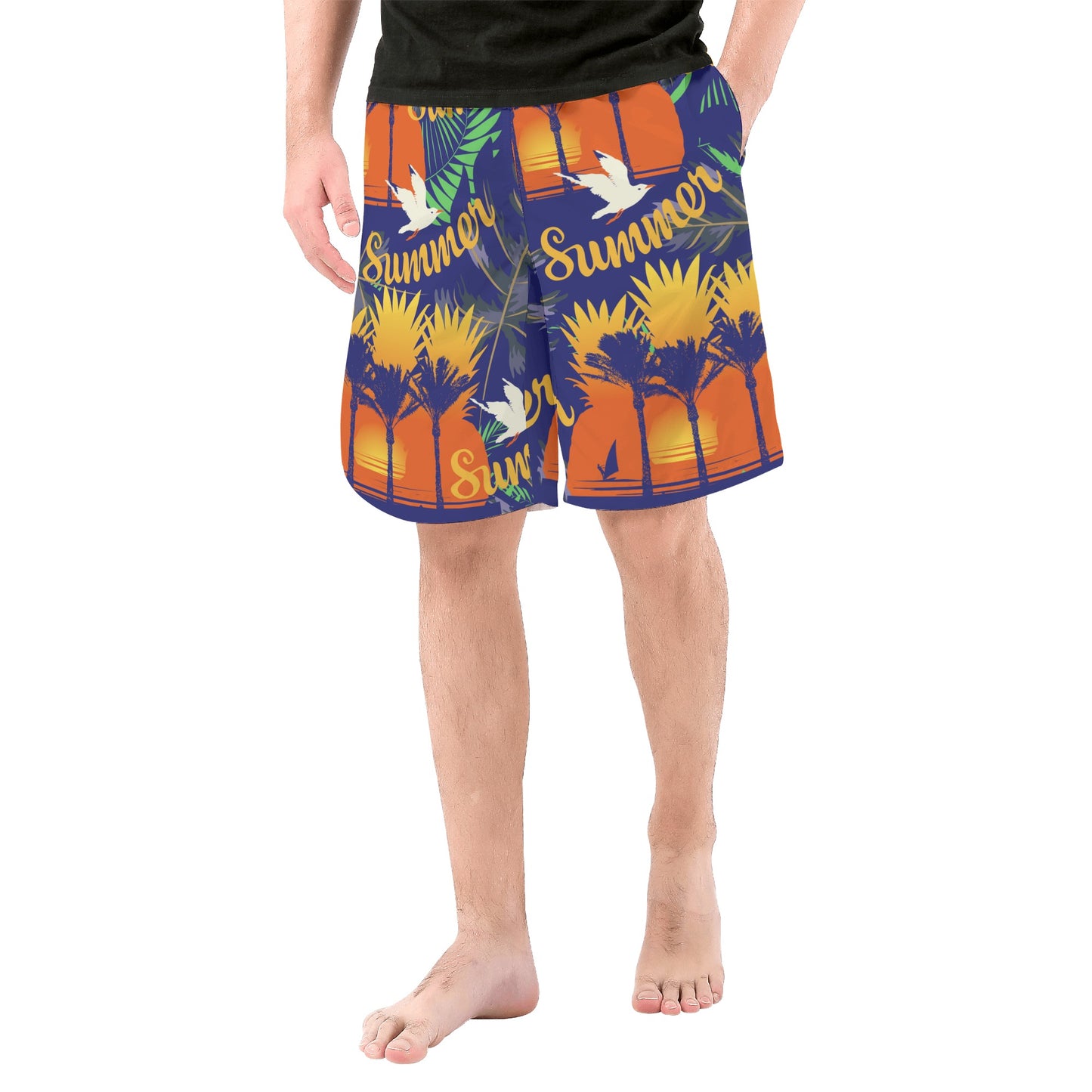 Men's All Over Print Board Shorts