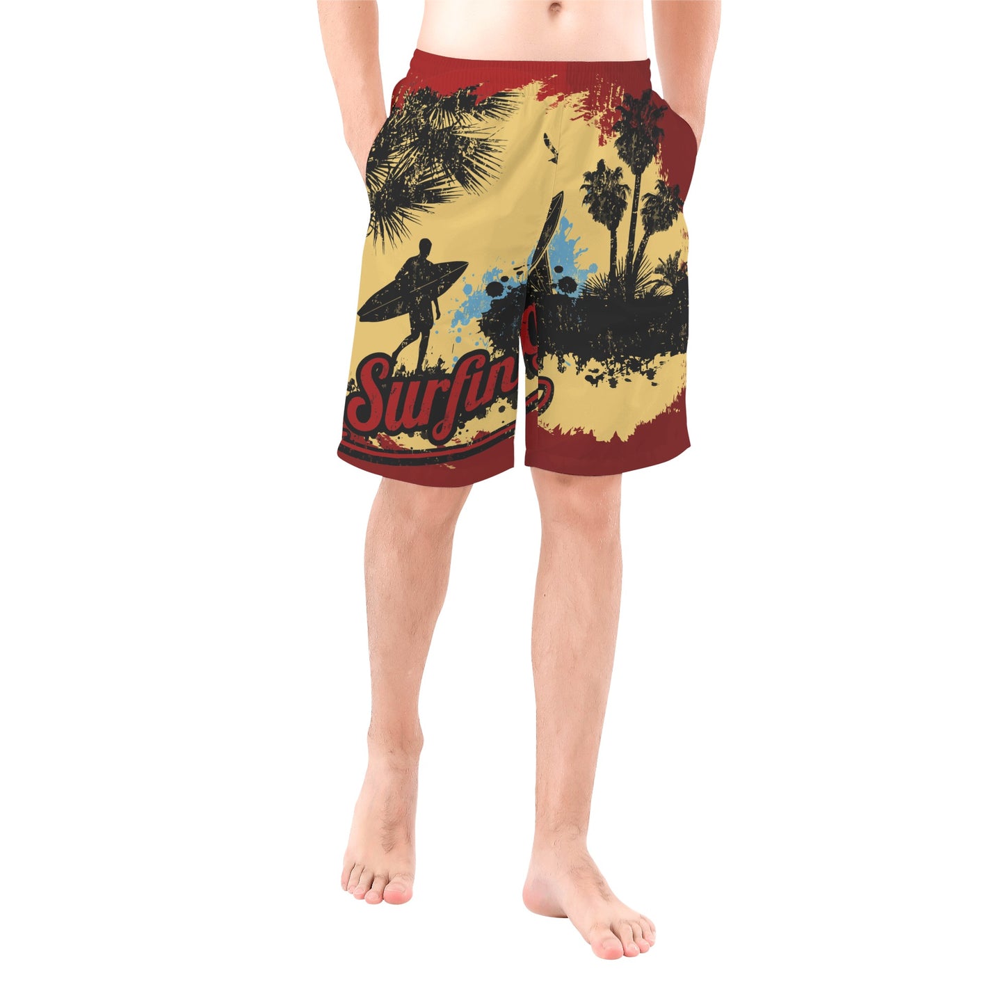 Men's All Over Print Board Shorts