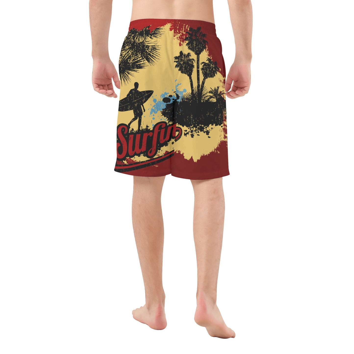 Men's All Over Print Board Shorts