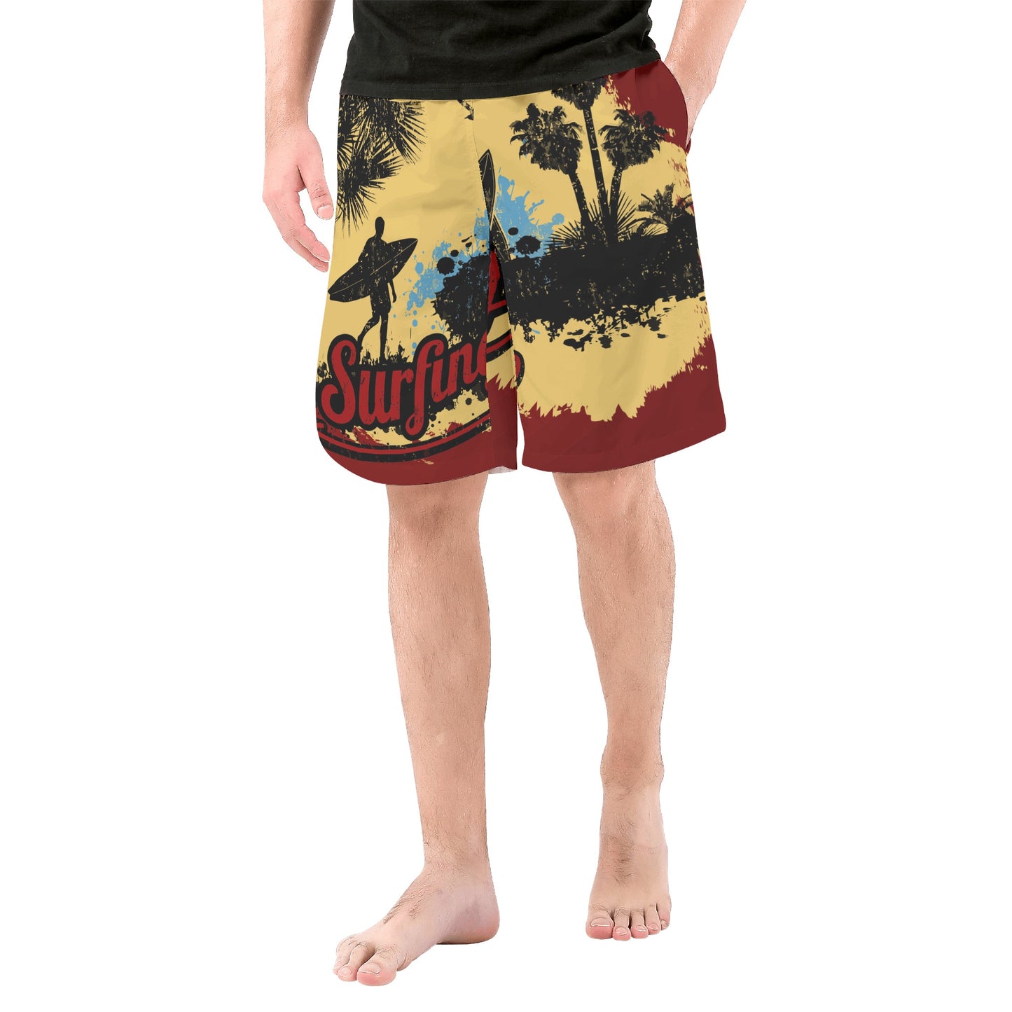 Men's All Over Print Board Shorts