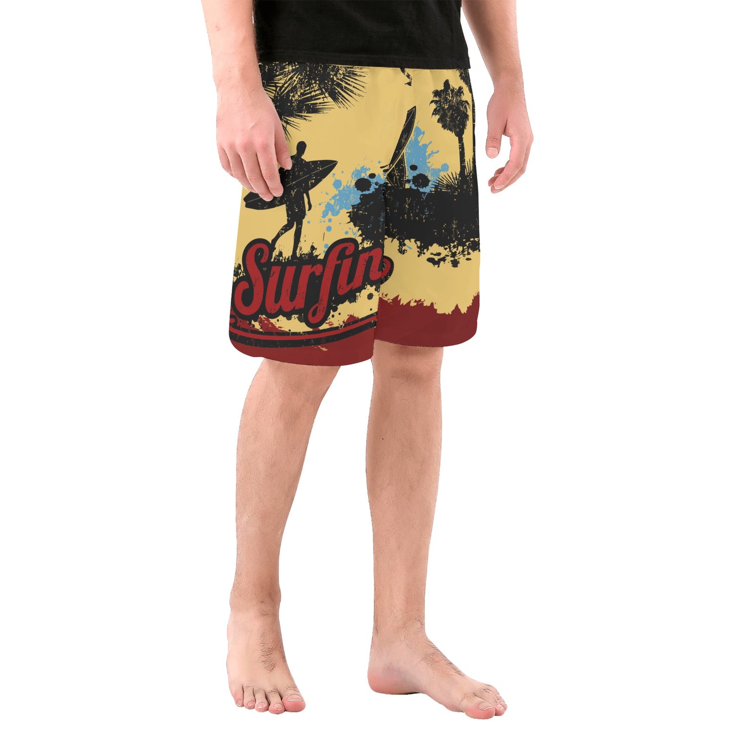 Men's All Over Print Board Shorts