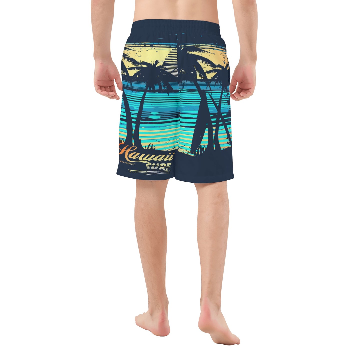 Men's All Over Print Board Shorts