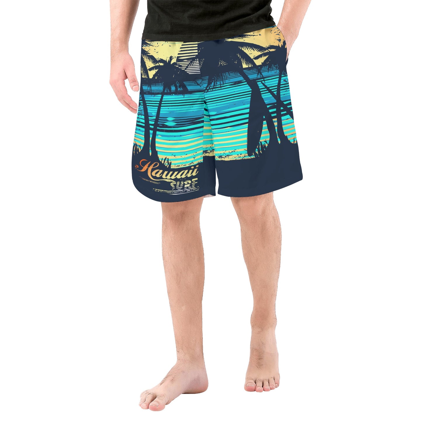 Men's All Over Print Board Shorts
