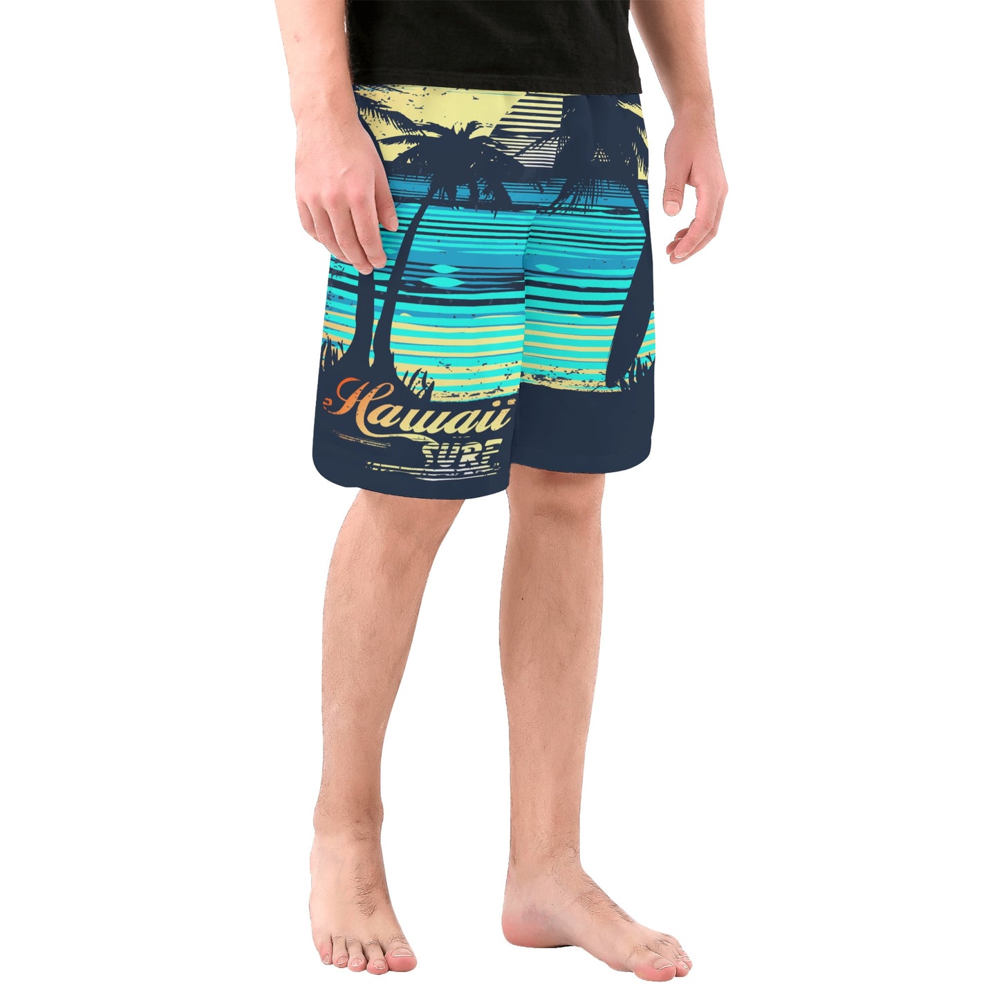 Men's All Over Print Board Shorts