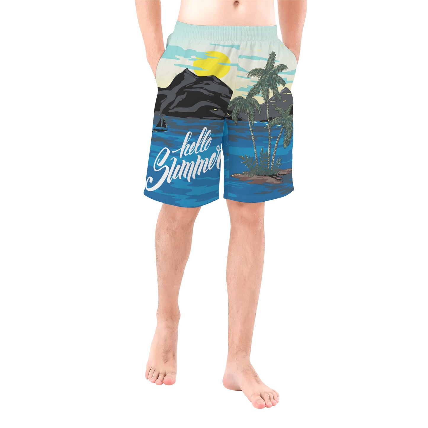 Men's All Over Print Board Shorts