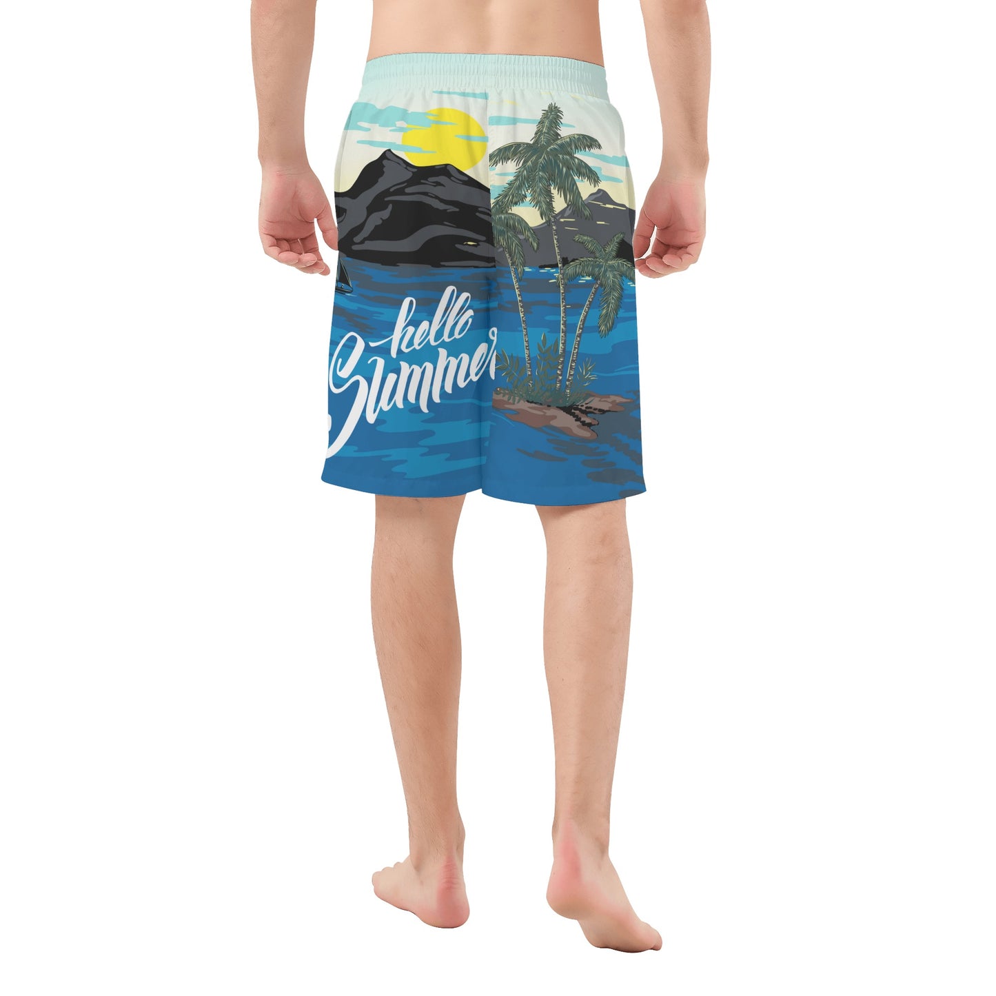 Men's All Over Print Board Shorts