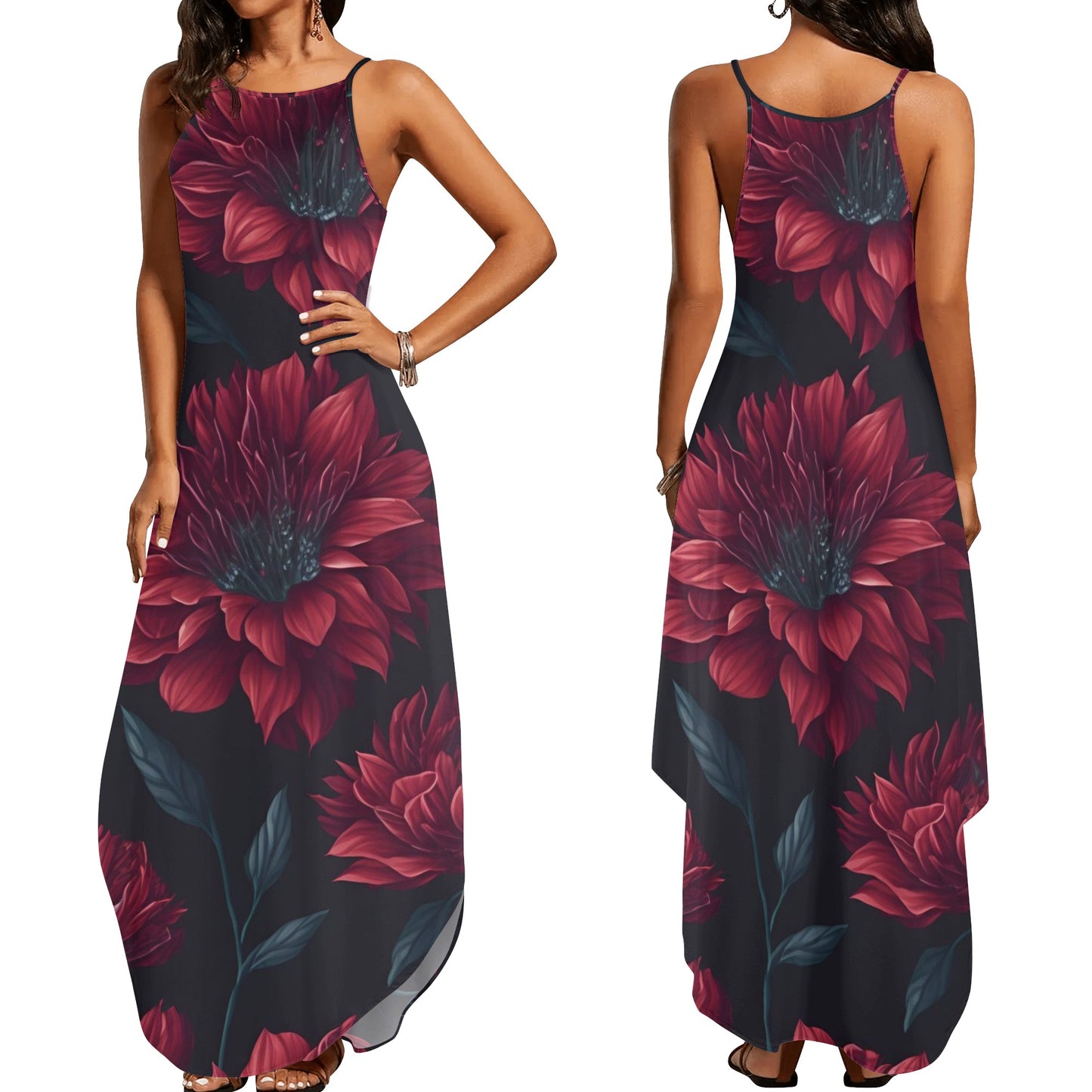 Women's Elegant Sleeveless Party Dress