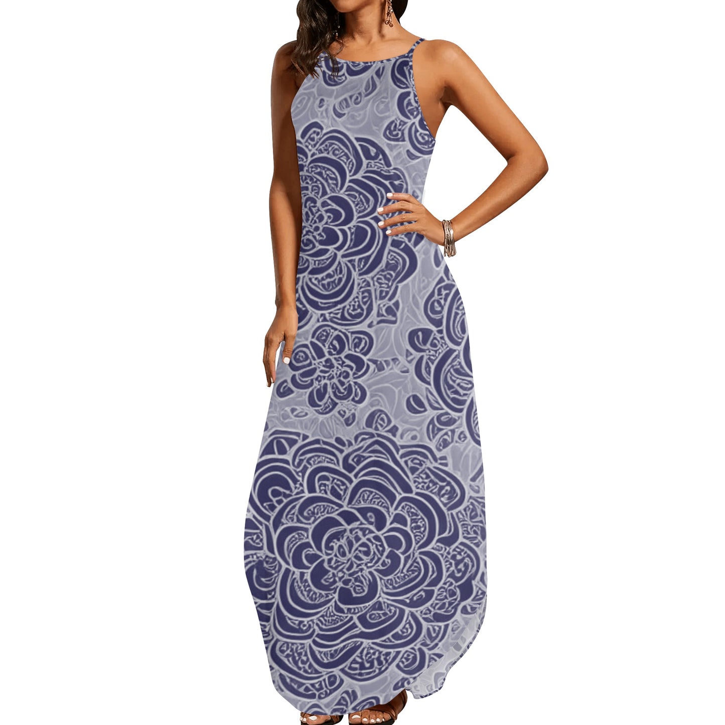 Women's Elegant Sleeveless Party Dress