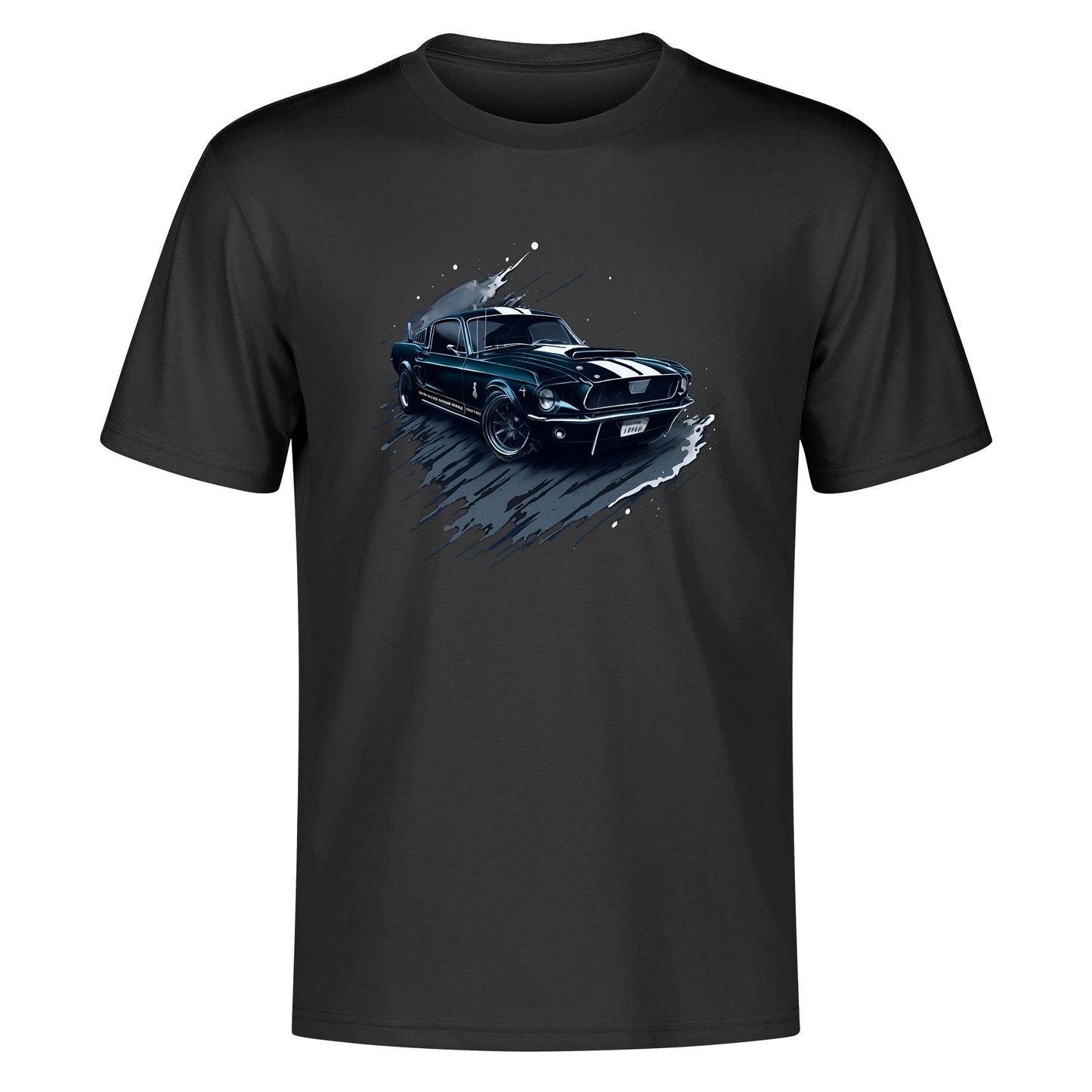 Men's Cotton Front Back Printing T Shirt