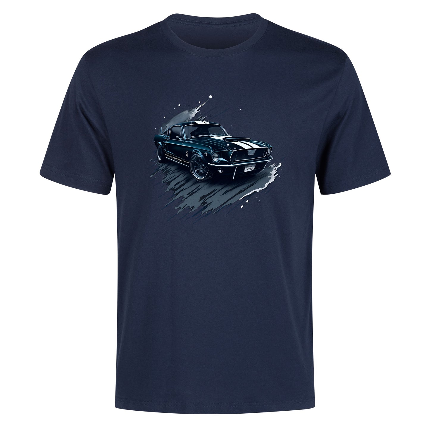 Men's Cotton Front Back Printing T Shirt