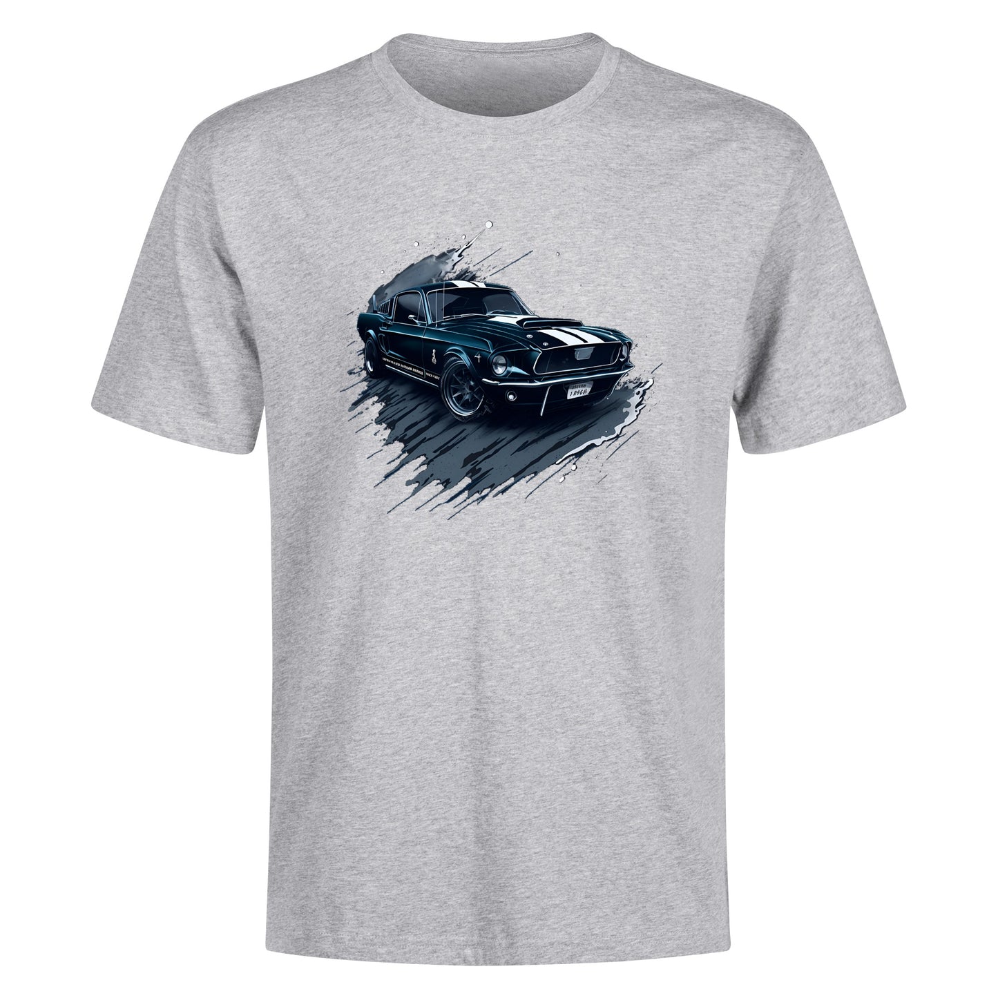 Men's Cotton Front Back Printing T Shirt