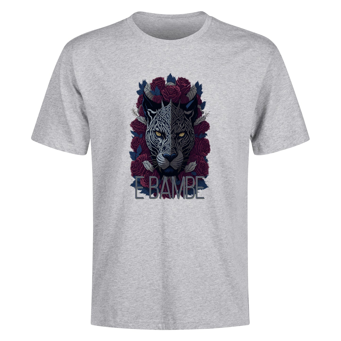 Men's Cotton Front Back Printing T Shirt