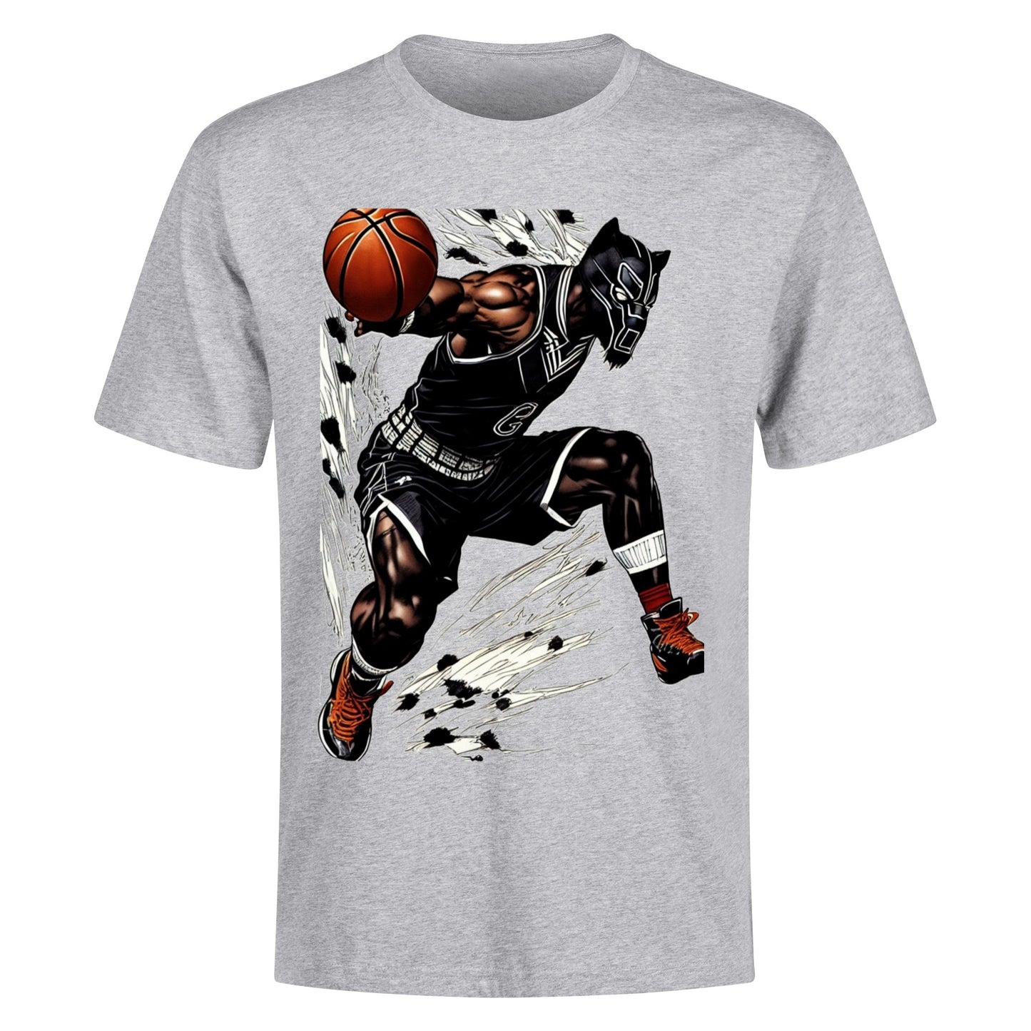 Men's Cotton Front Back Printing T Shirt